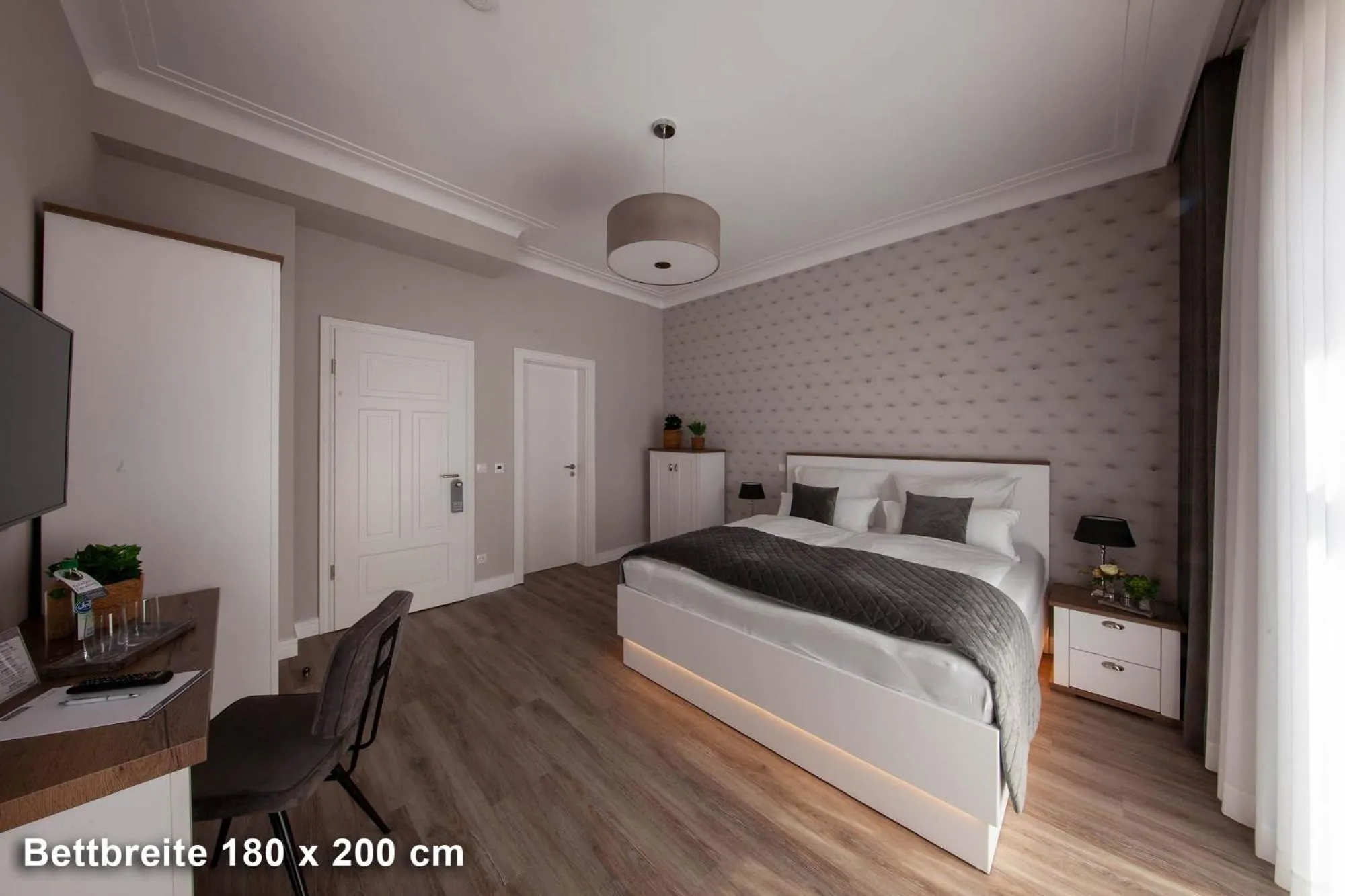 Bedroom, Bed in Hotel Altes Amtshaus