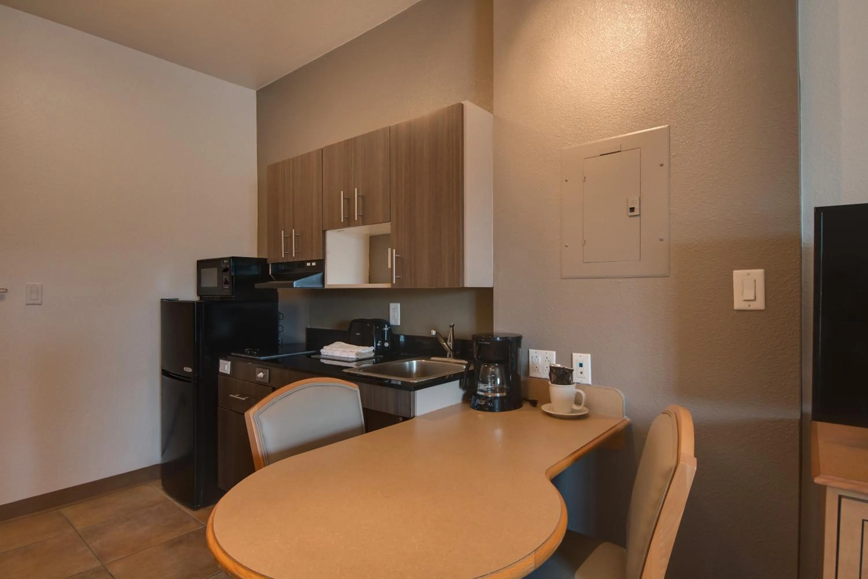 kitchen in Studio 6-Brownsville, TX