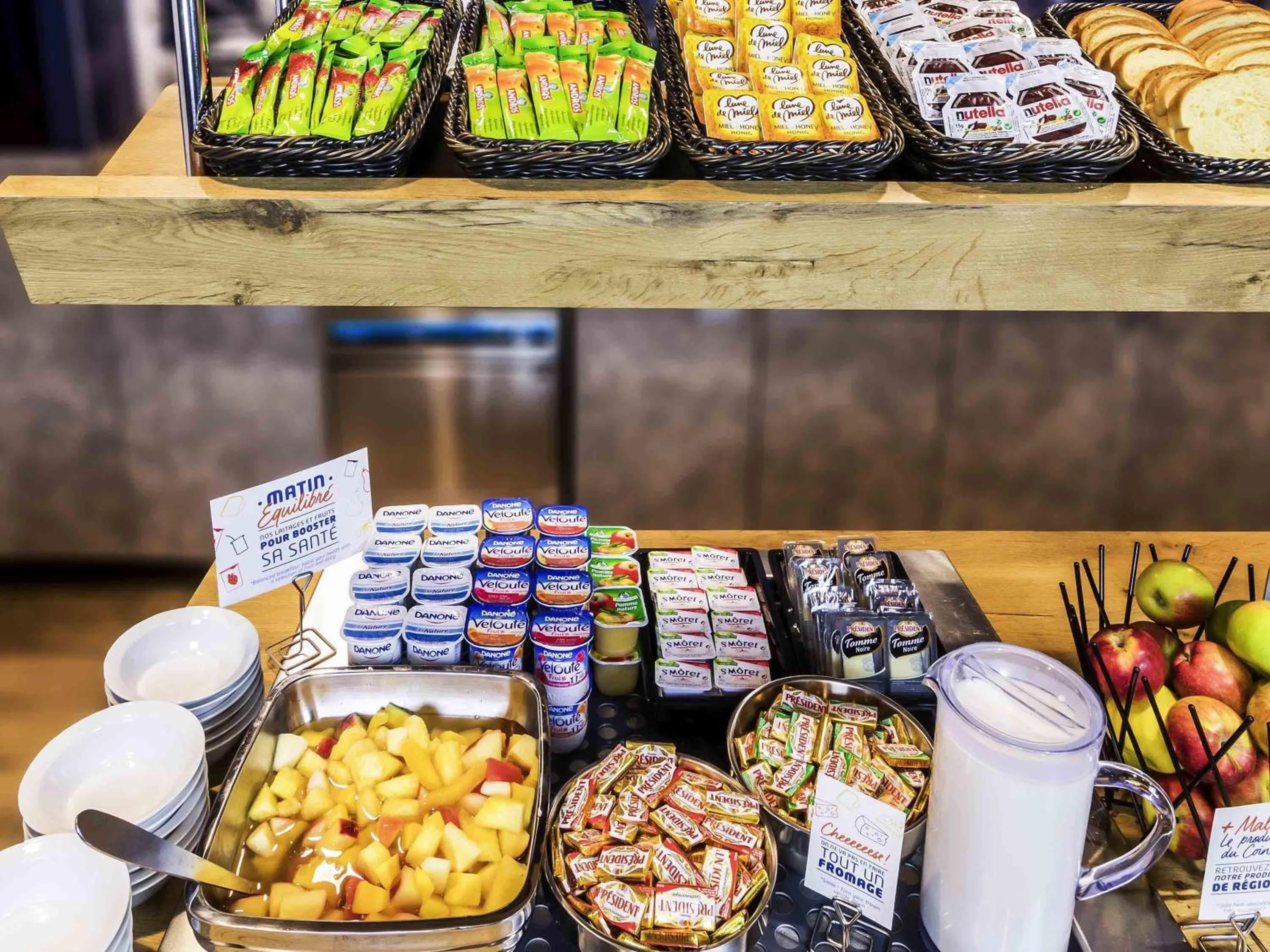 Breakfast in Ibis Budget Montpellier Nord Euromédecine