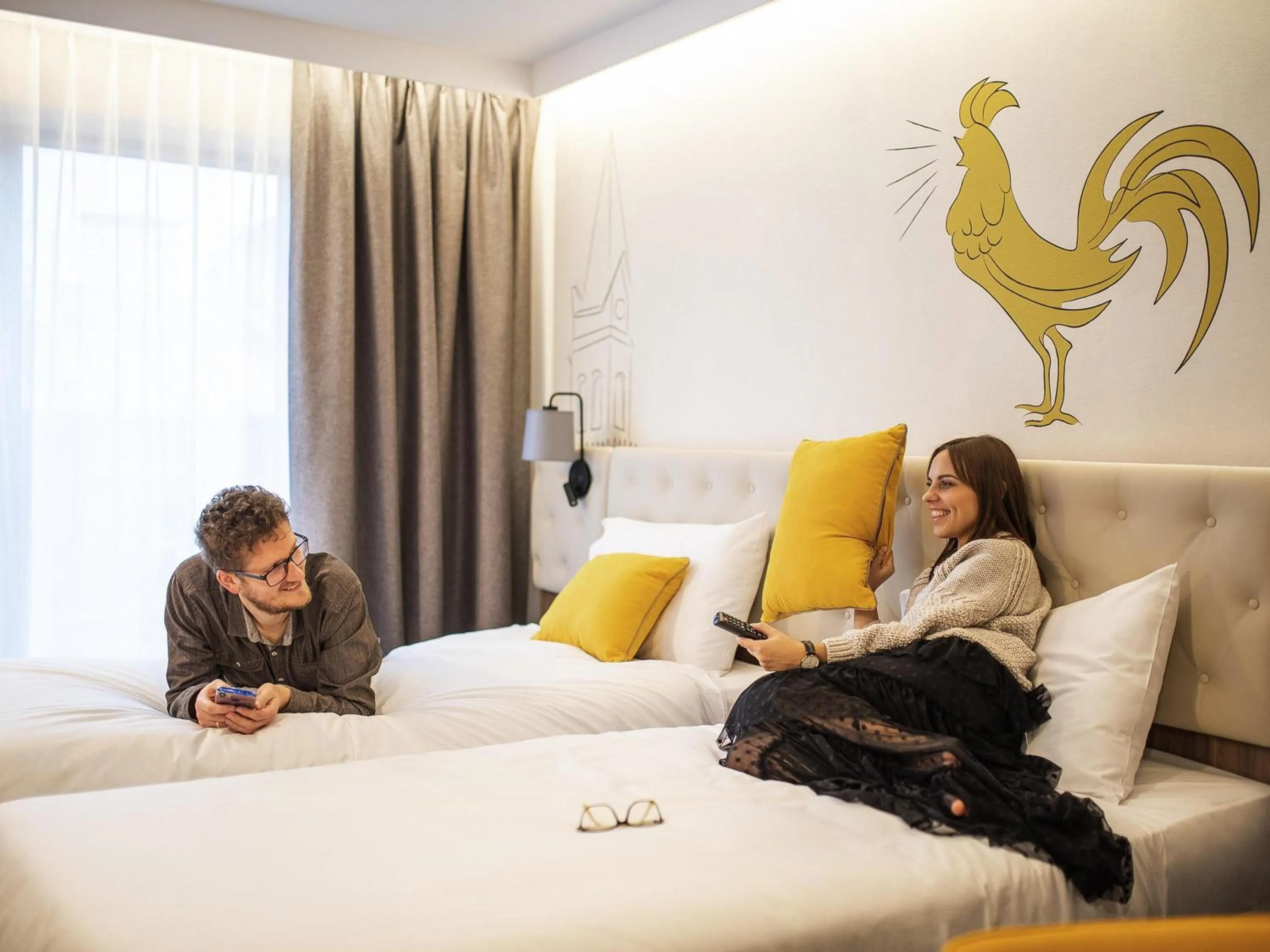 Bedroom, Bed in ibis Styles Lublin Stare Miasto