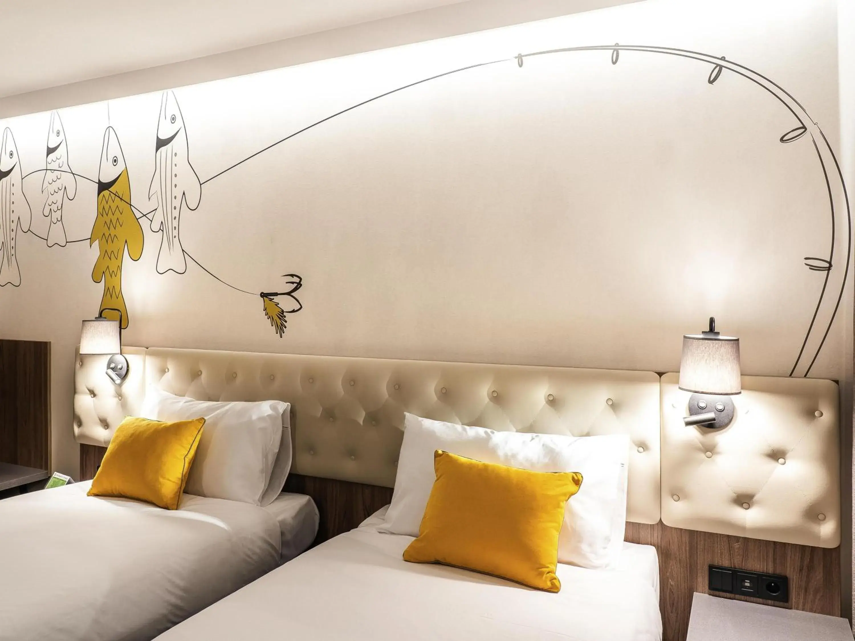 Standard Twin Room in ibis Styles Lublin Stare Miasto Standard Twin Room in ibis Styles Lublin Stare Miasto