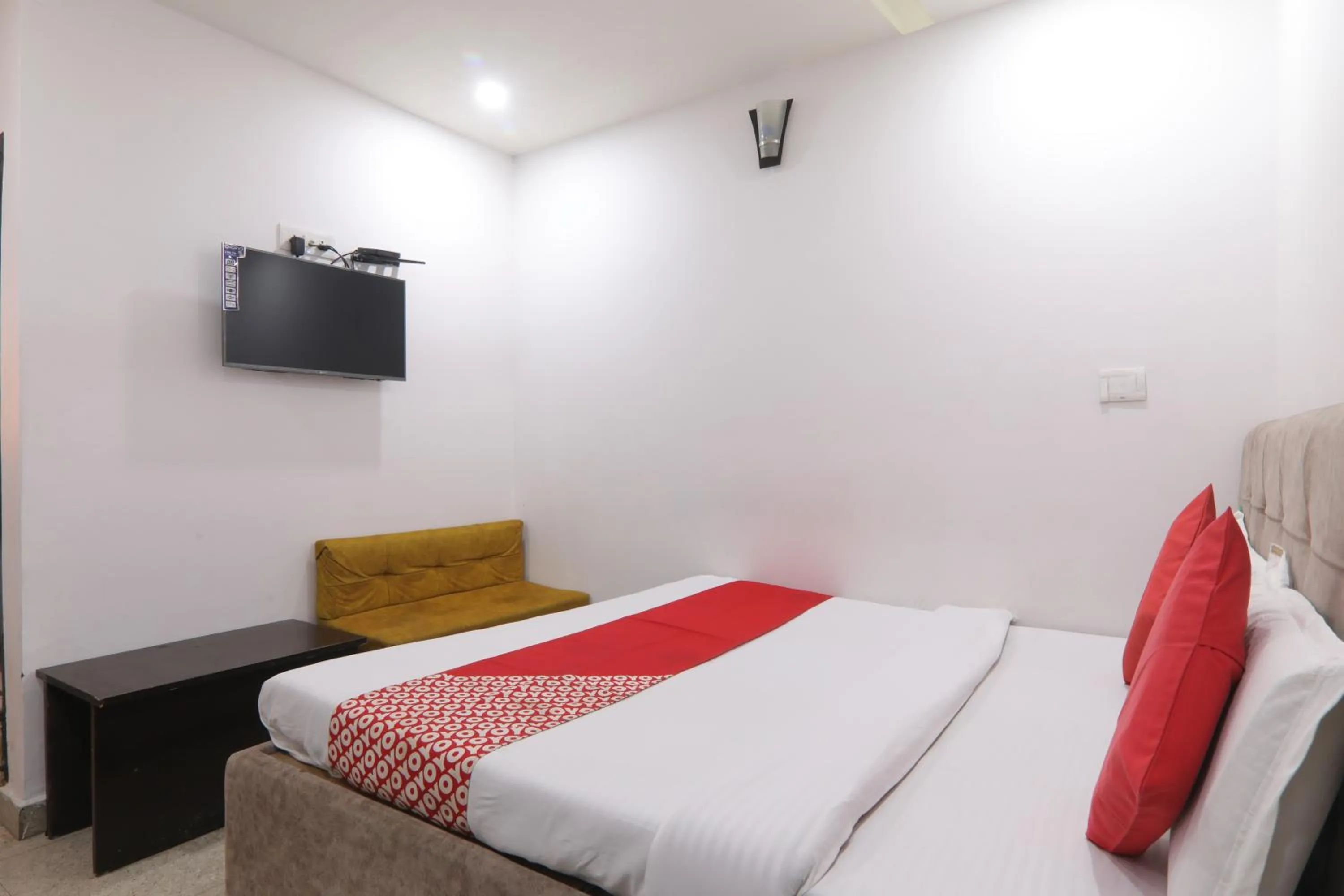 Bed in Budget Friendly Metro Regency