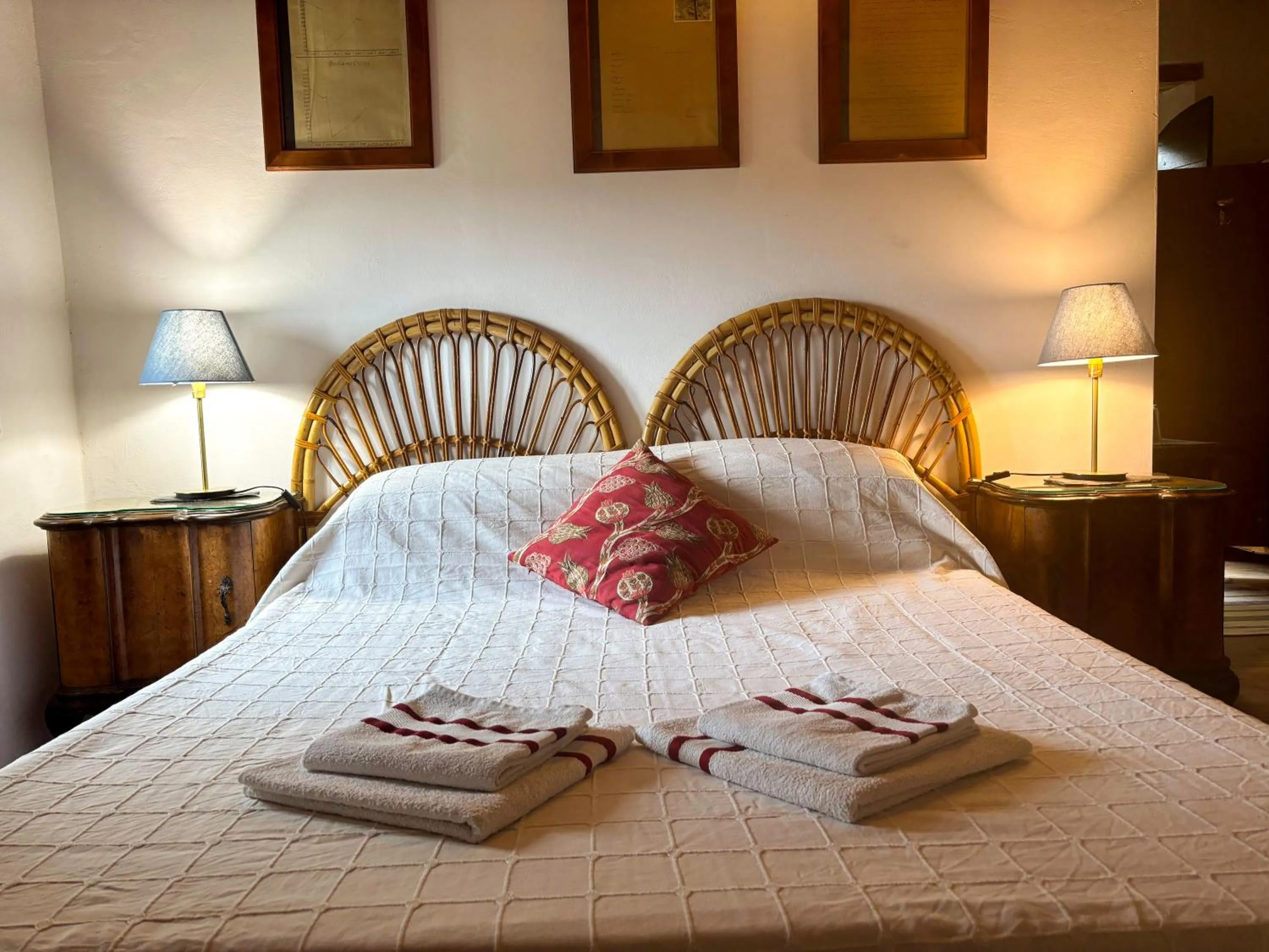 Bed in Campora House