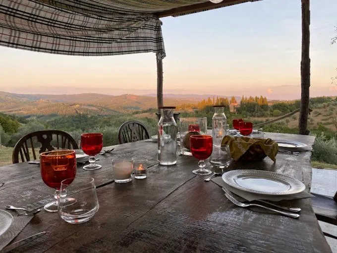 View (from property/room) in Campora House