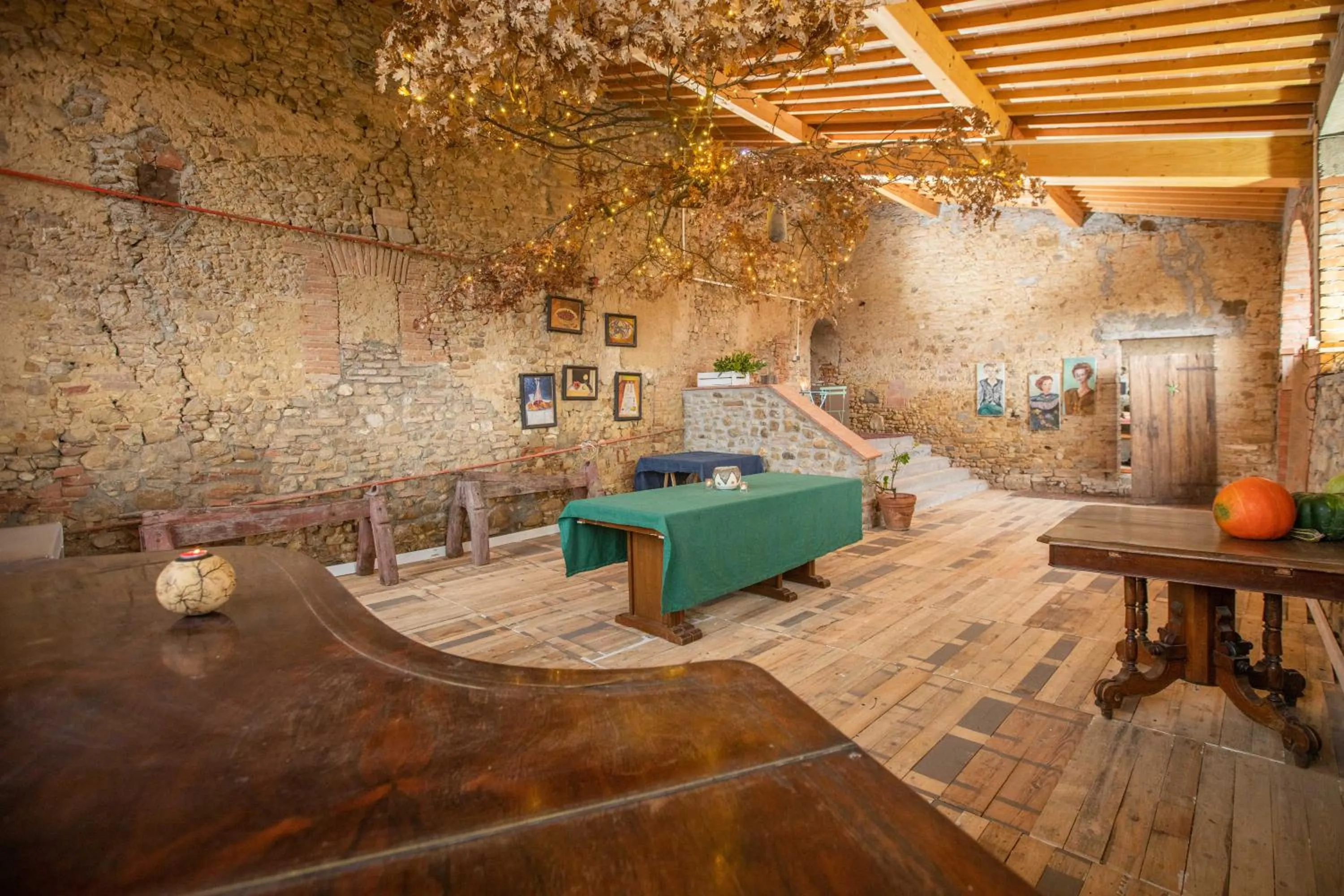 Seating area in Campora House