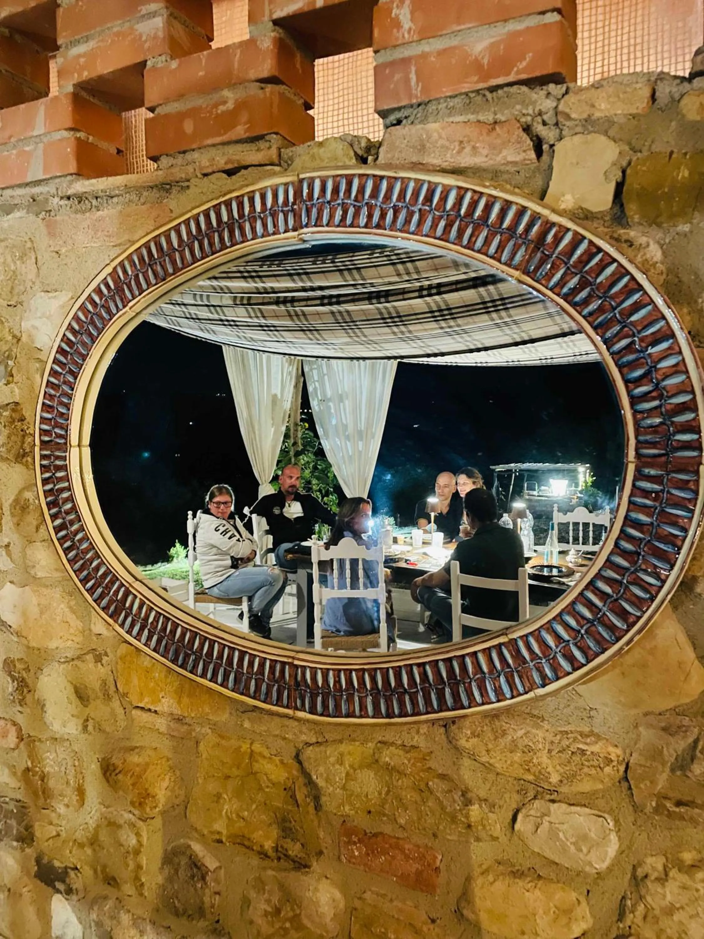 Decorative detail in Campora House