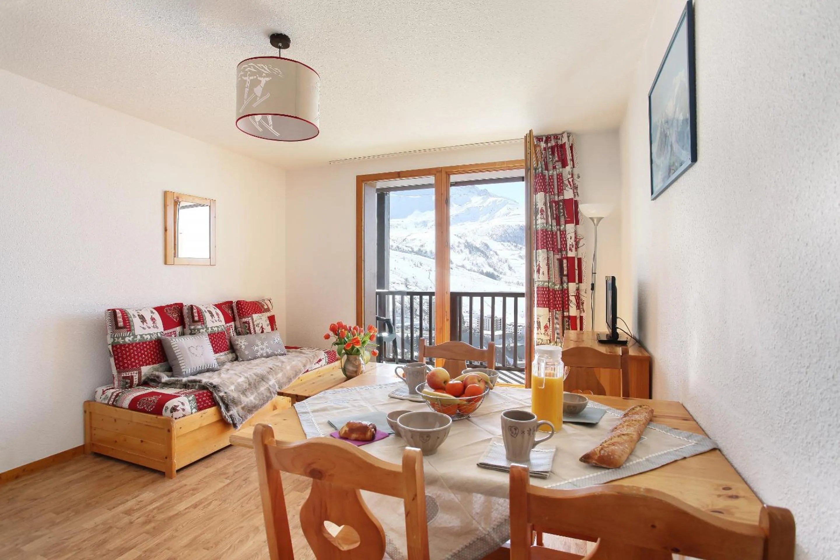 Seating area in Résidence Odalys Les Balcons du Soleil