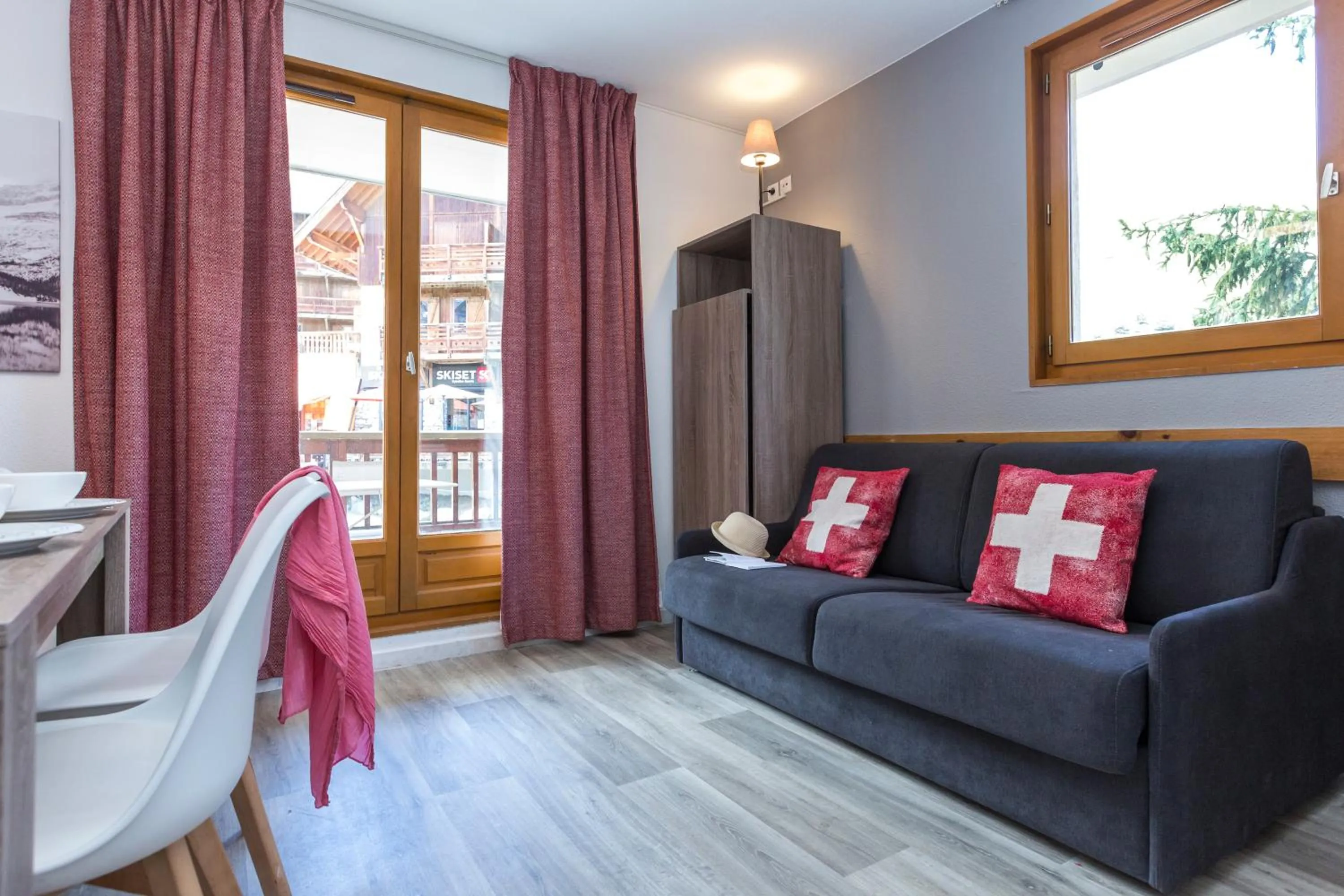 Seating area in Résidence Odalys Les Sybelles