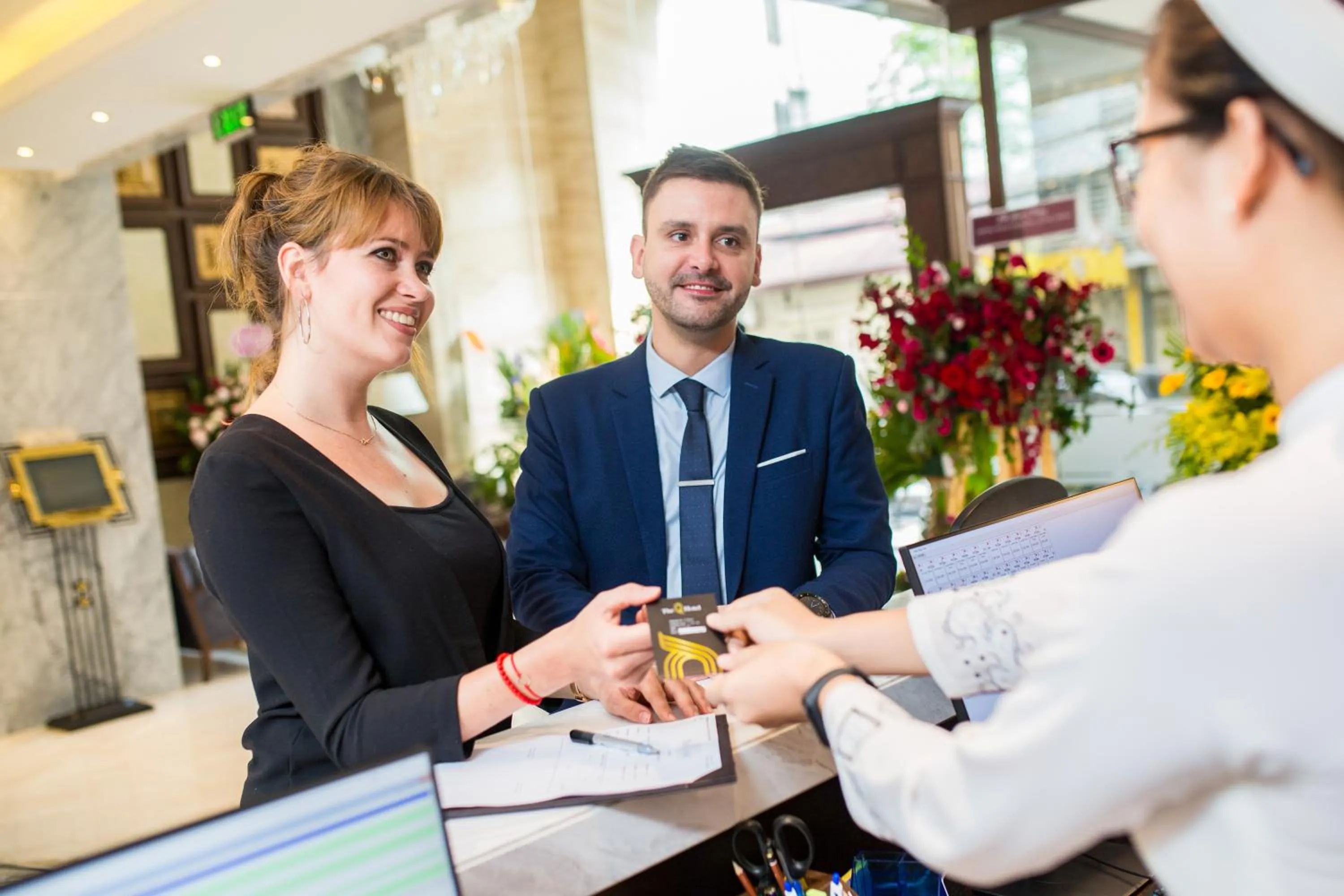 People in The Q Hotel