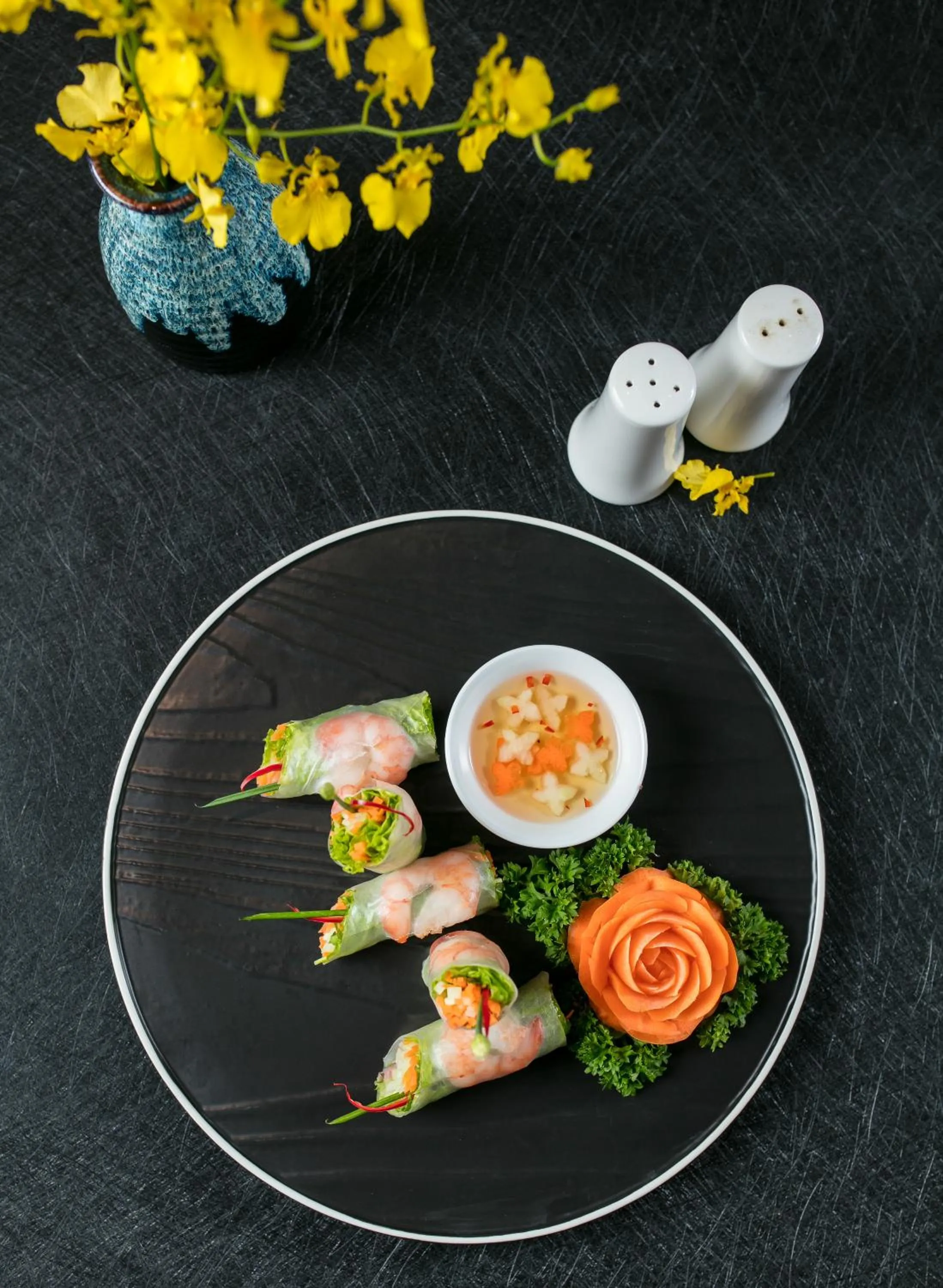 Food close-up in The Q Hotel