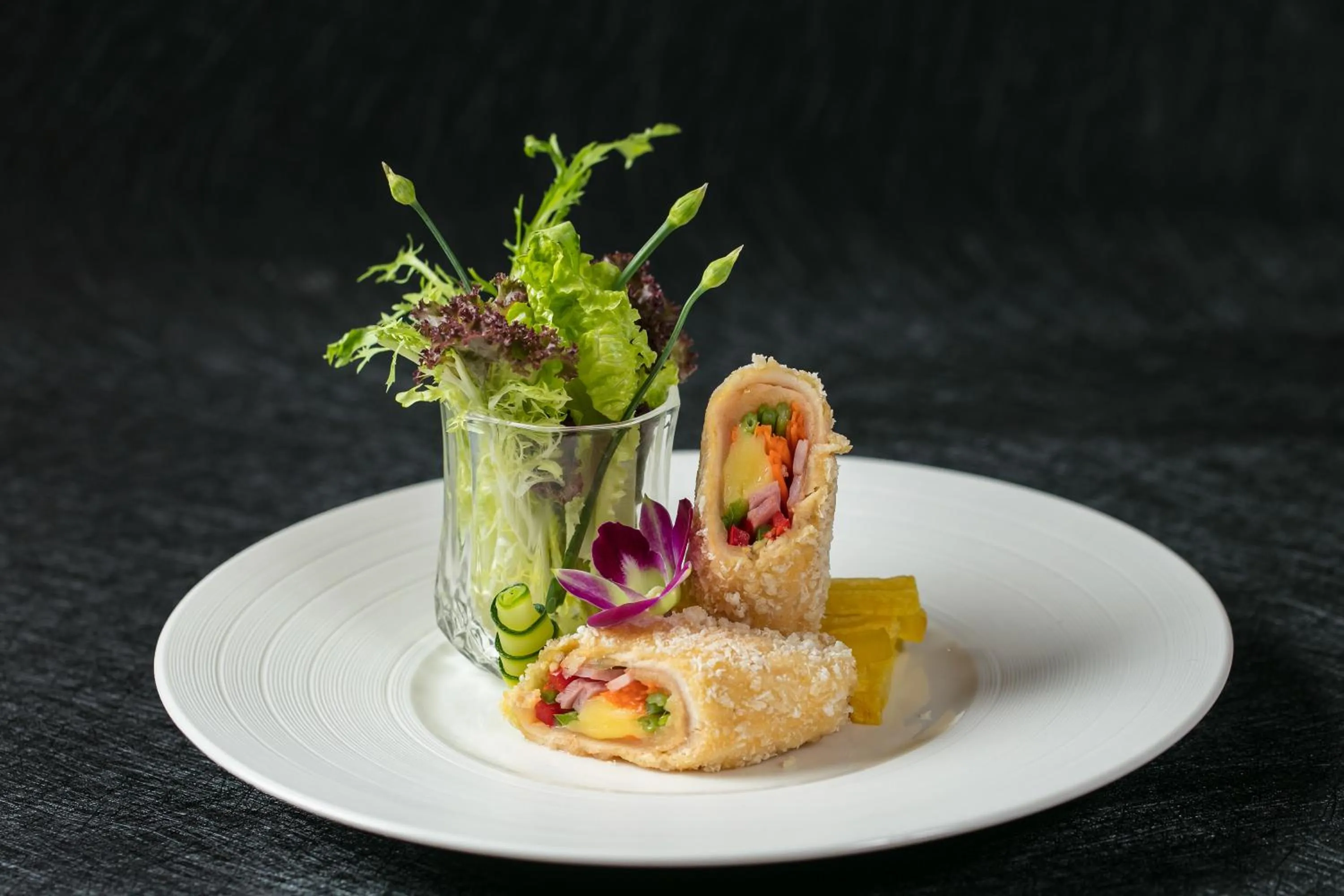 Food close-up in The Q Hotel