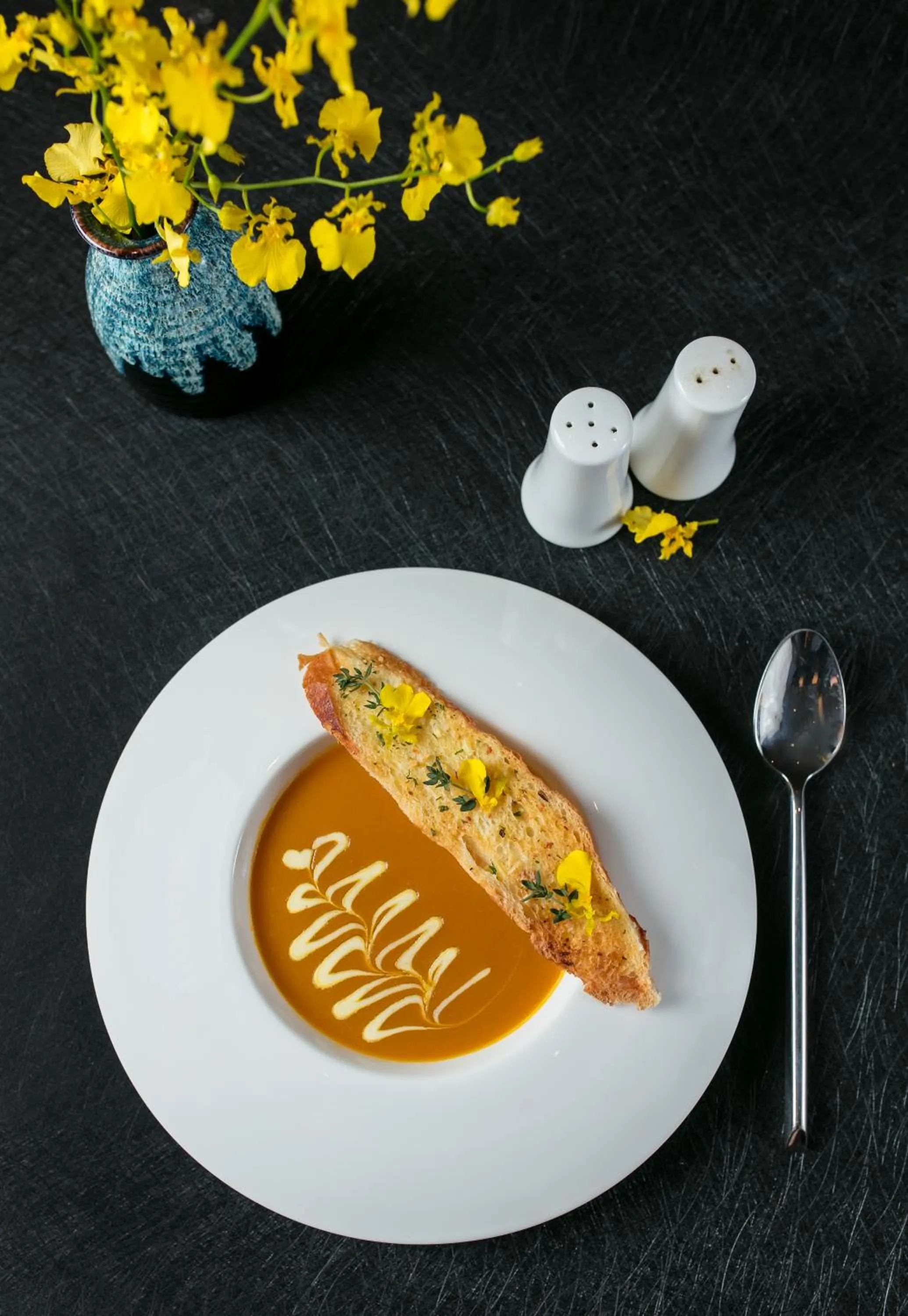 Food close-up in The Q Hotel