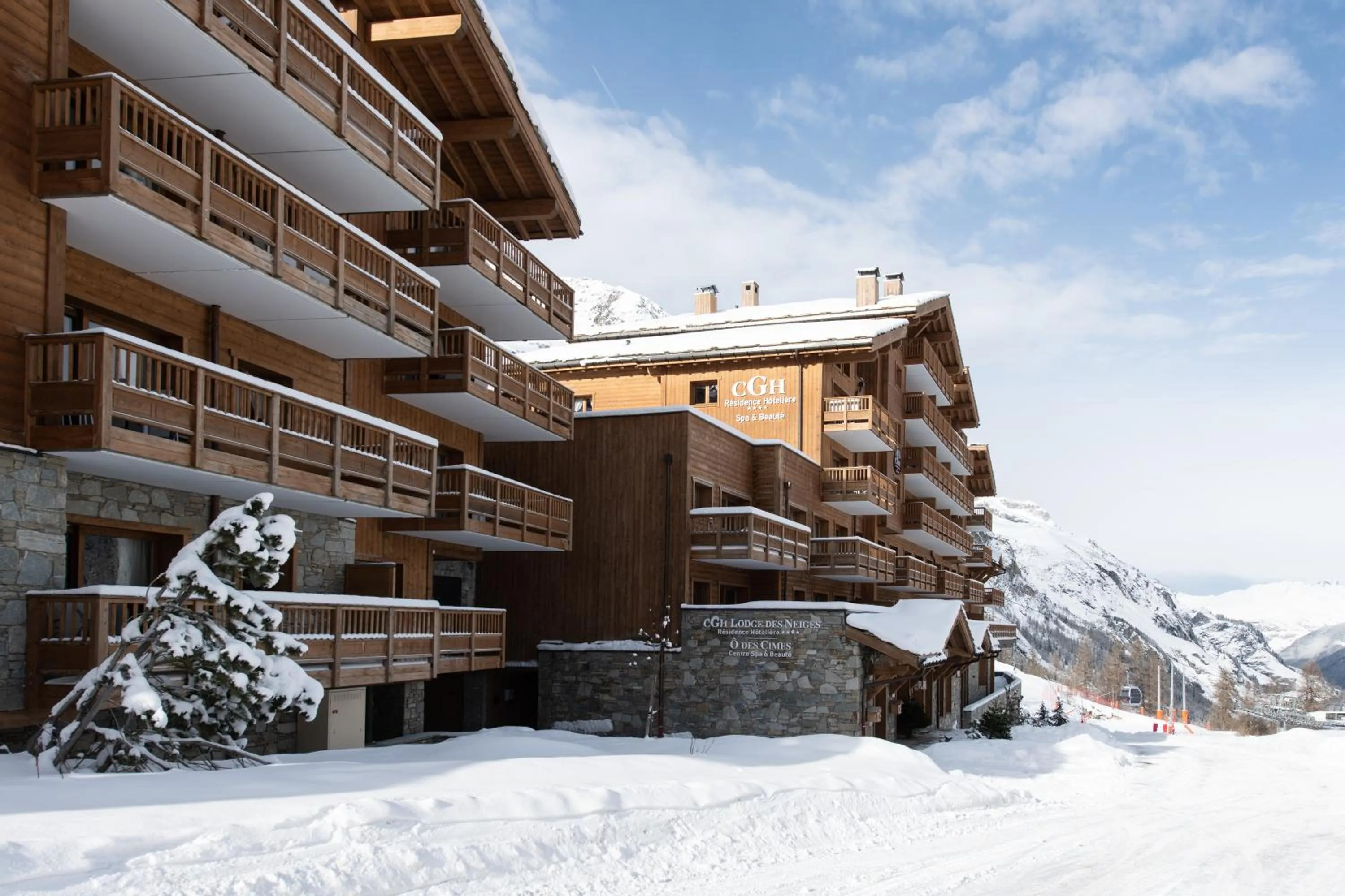 Property building in CGH Résidence Boutique Le Lodge des Neiges