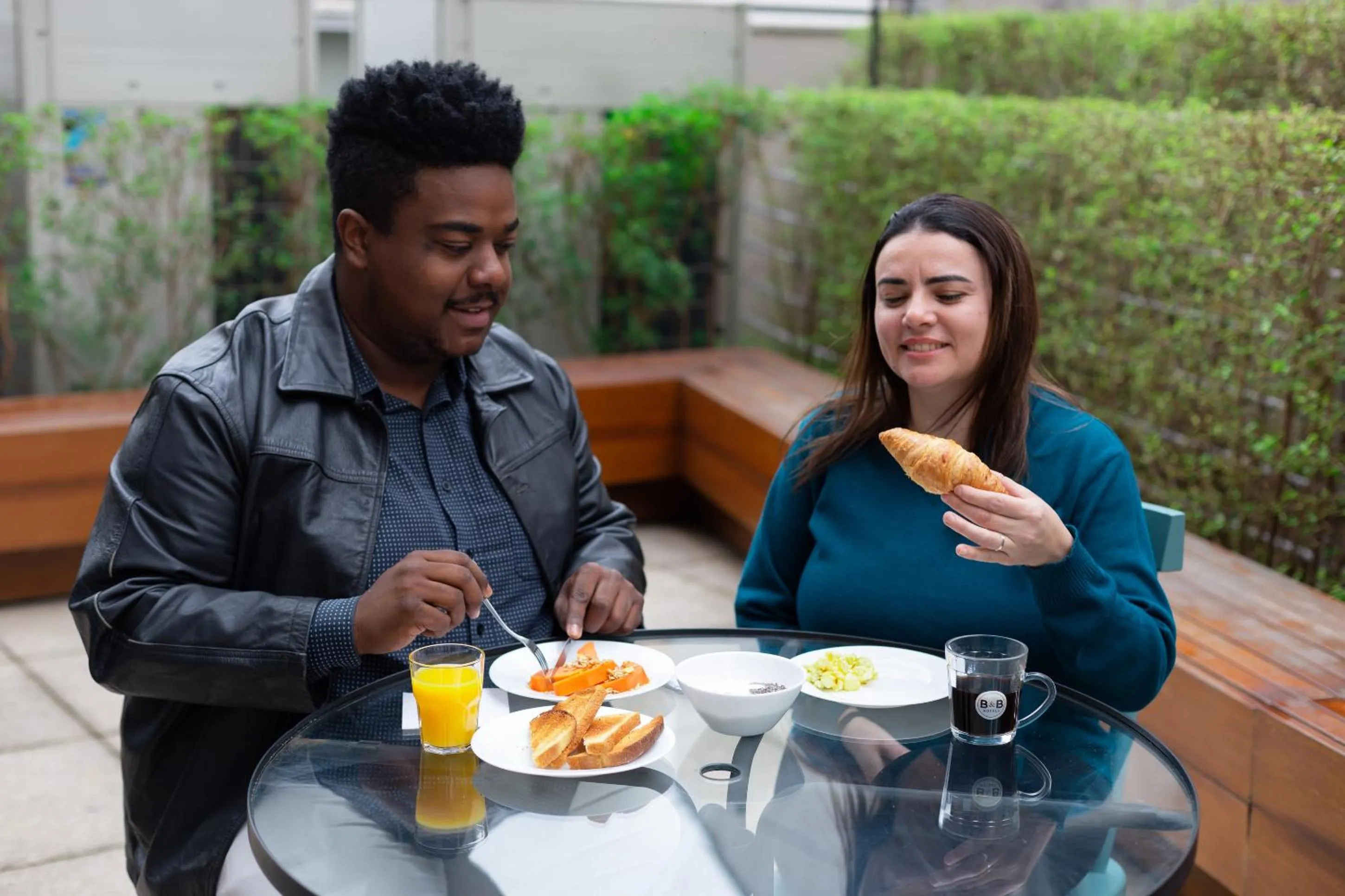 Breakfast in B&B HOTEL São Paulo Luz - Centro