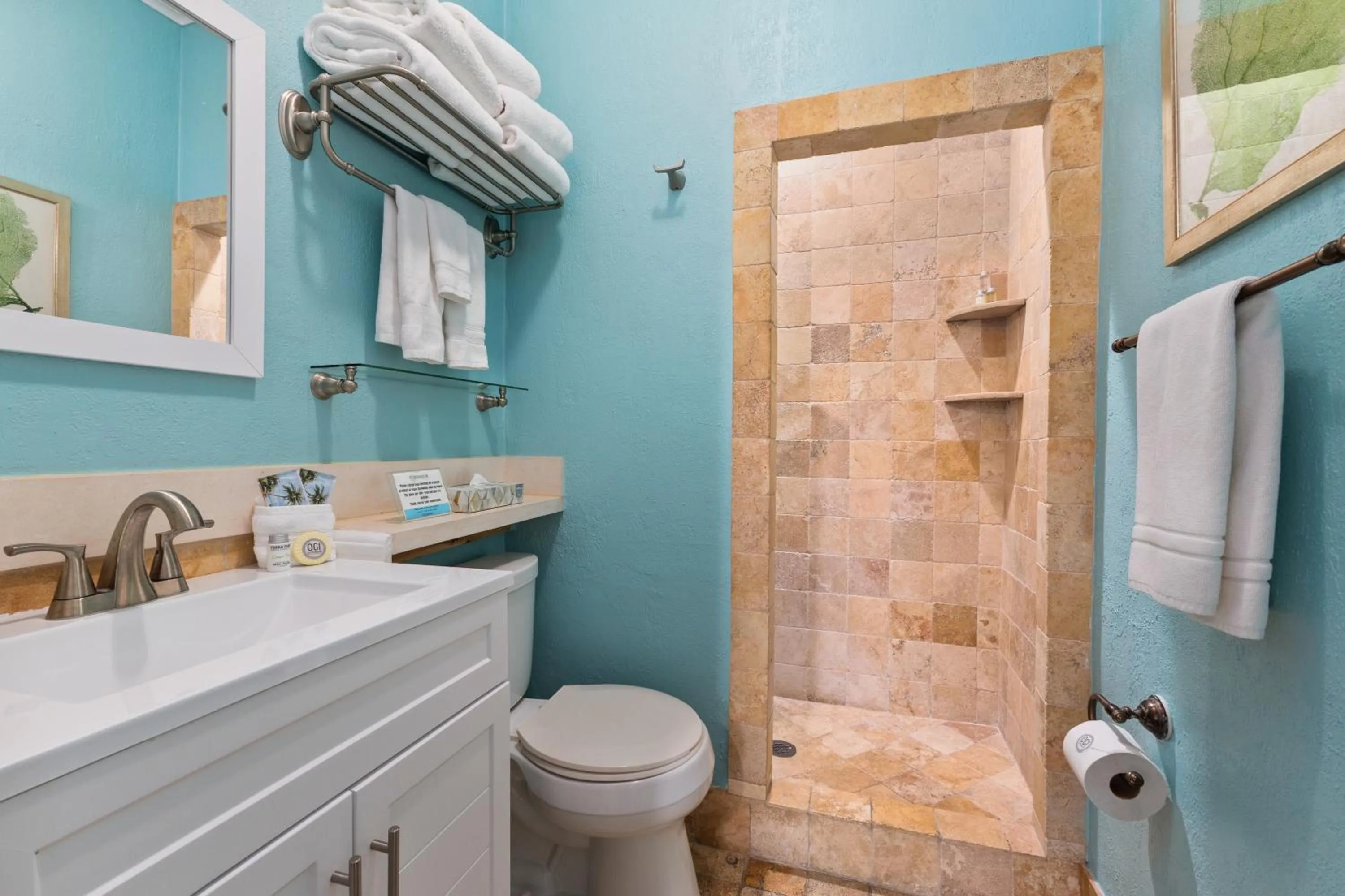 Shower in Old Colorado Inn