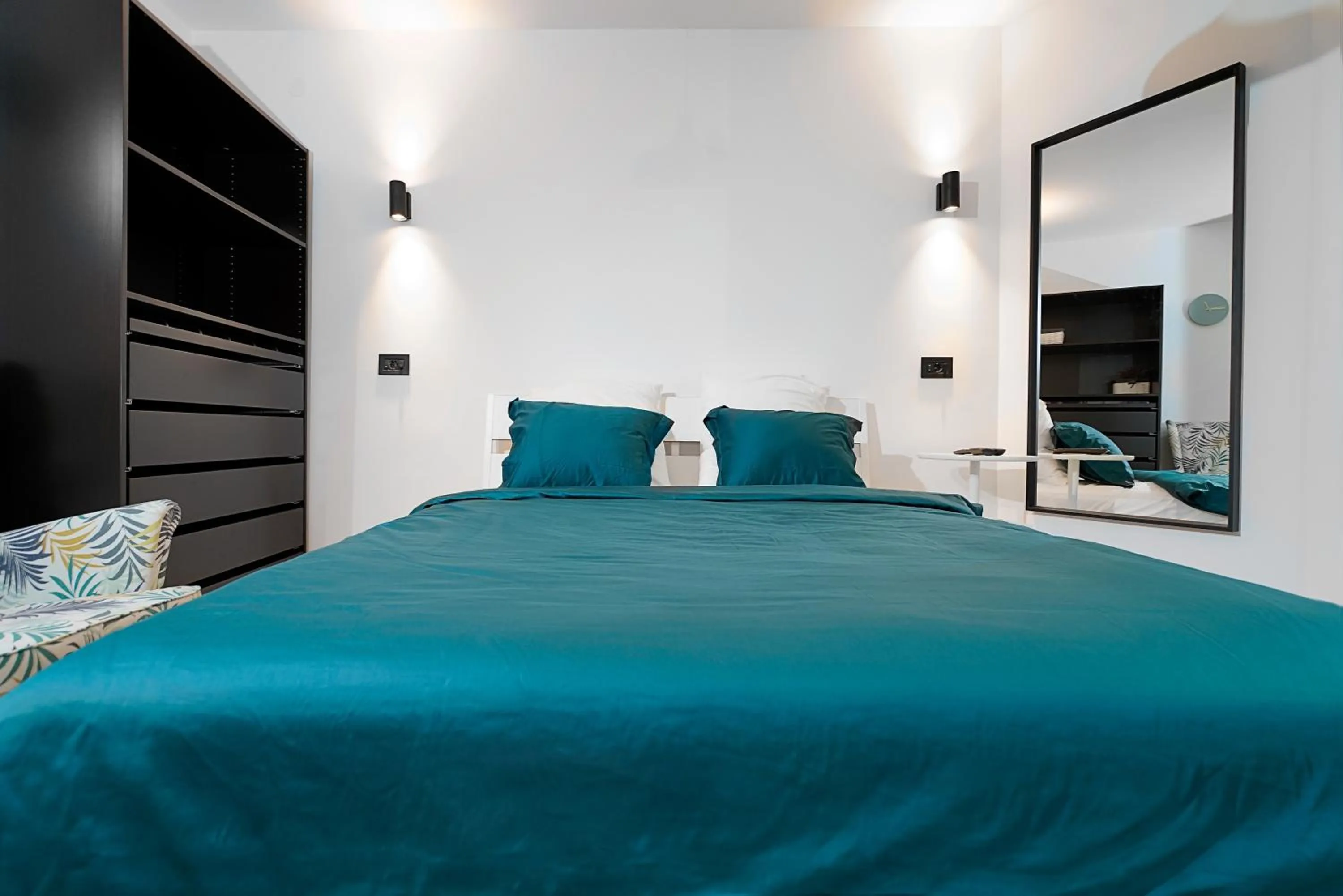 Bed in Tulum Apart Belgrade