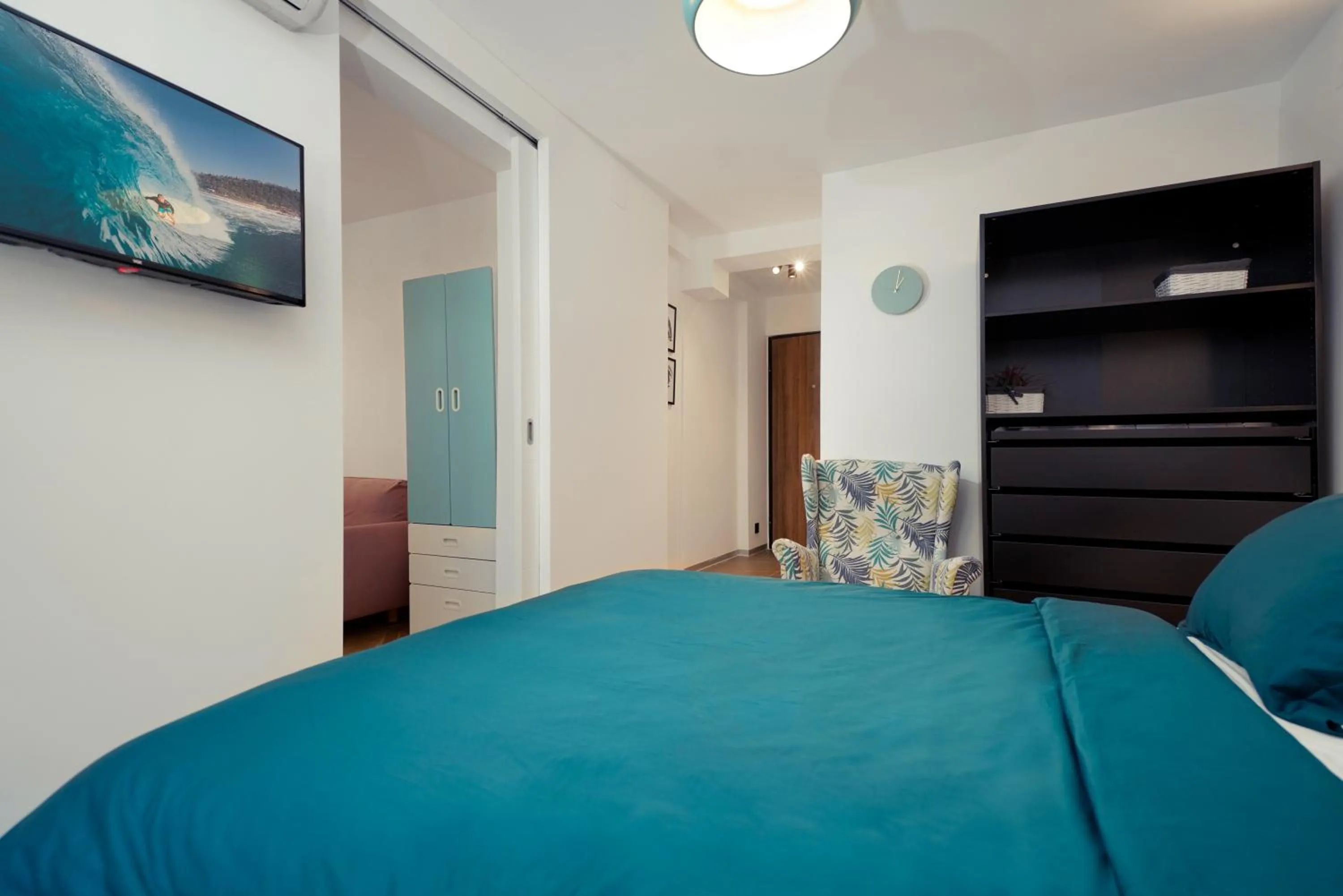 Bed in Tulum Apart Belgrade