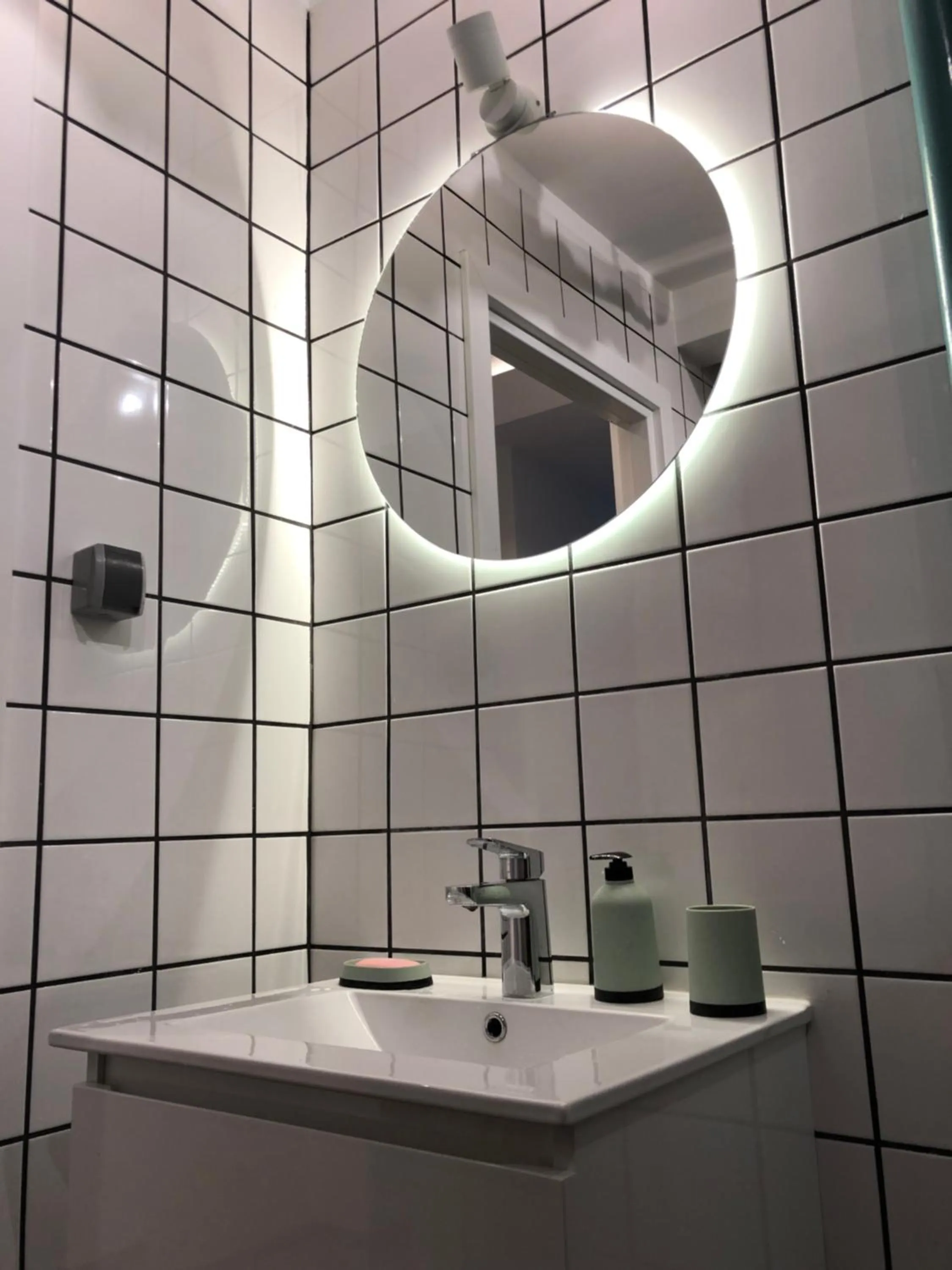 Bathroom in Tulum Apart Belgrade