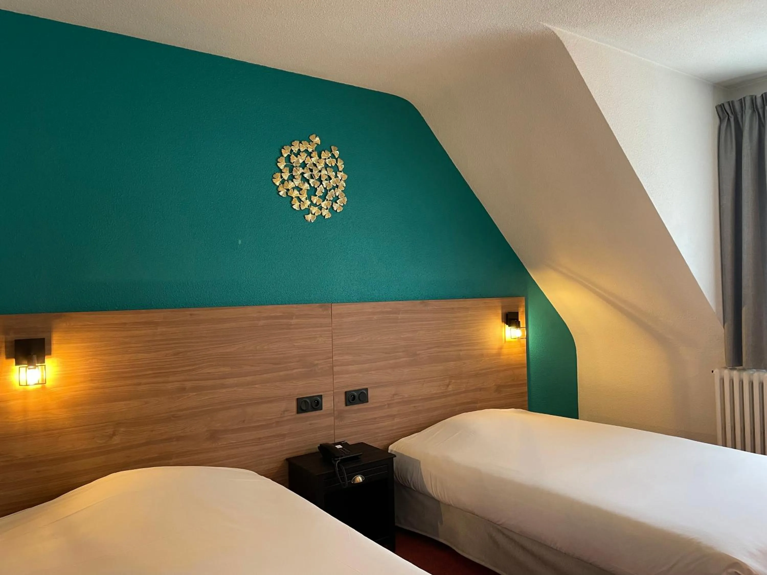 Bed in Hotel Le Progres