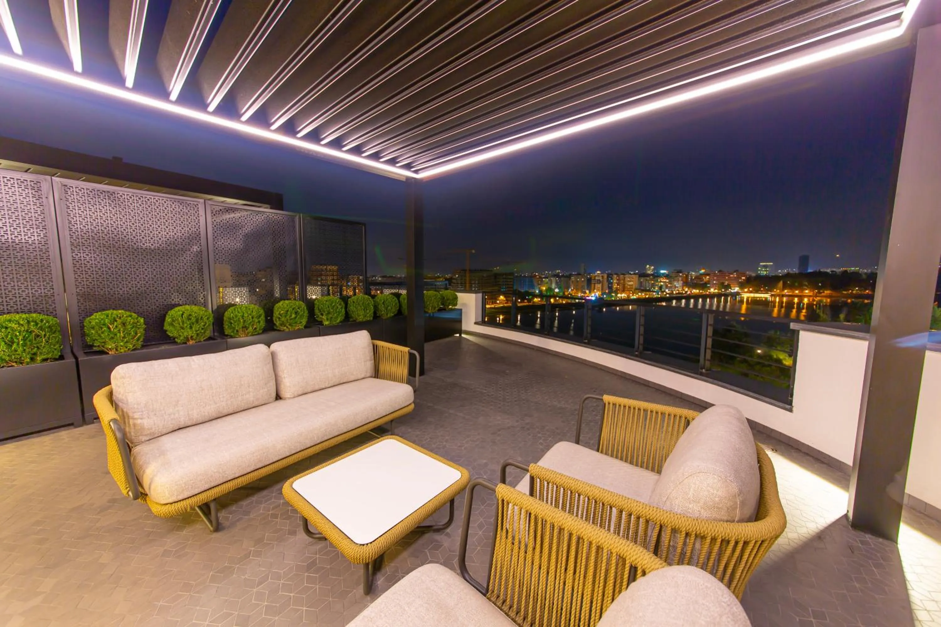 Balcony/Terrace in Hotel Unik