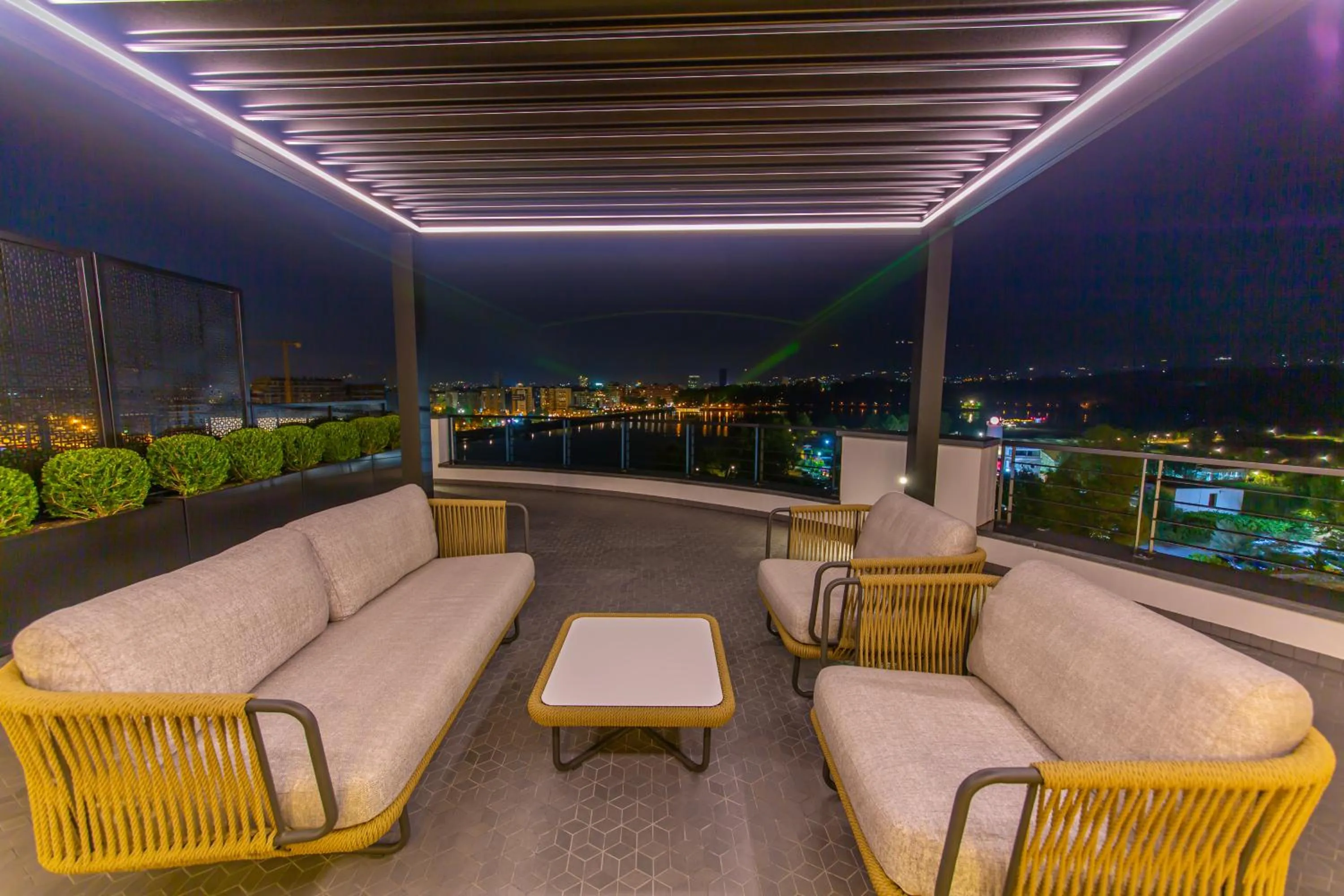 Balcony/Terrace in Hotel Unik