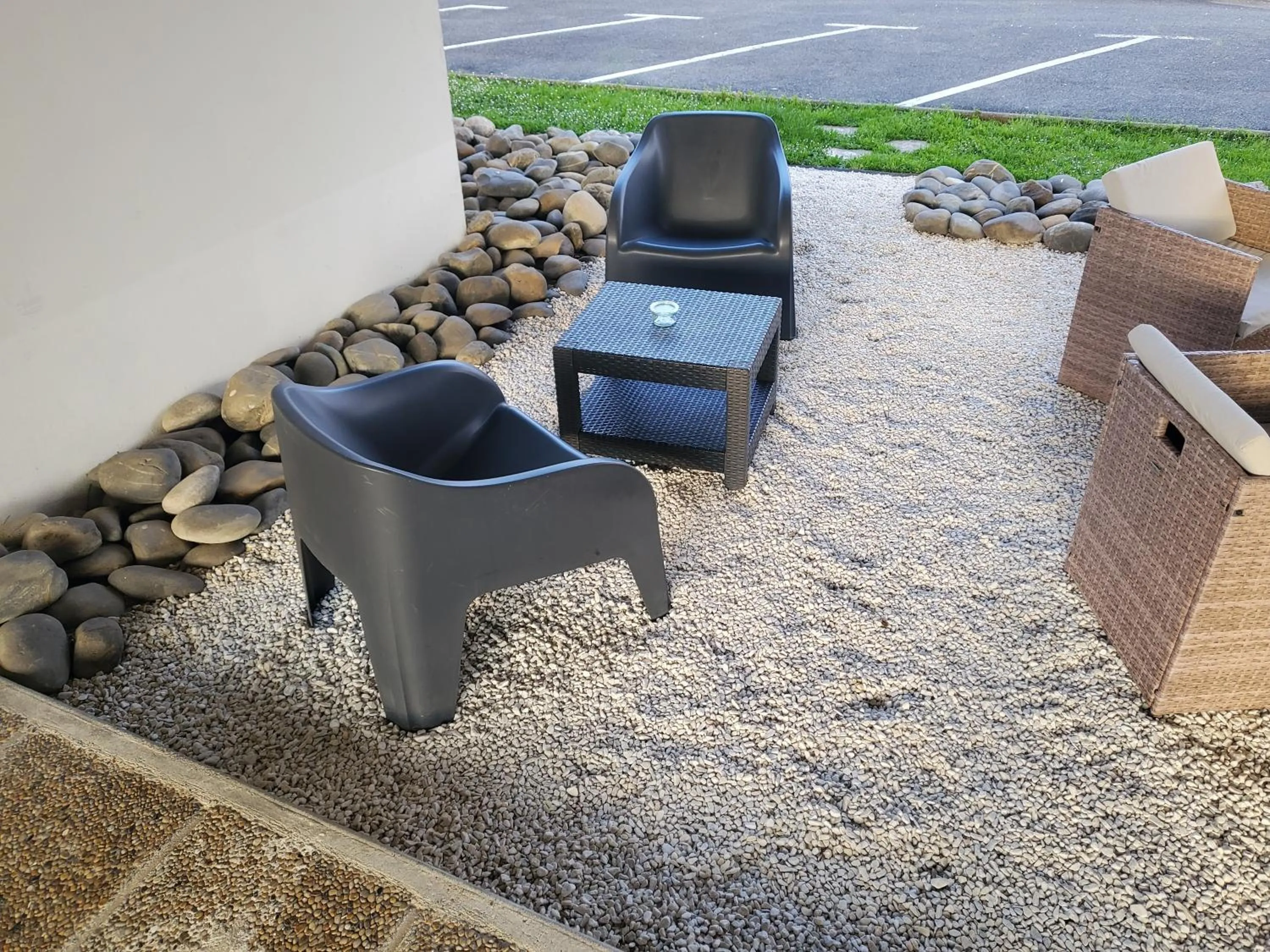 Patio in Atlantic Hôtel