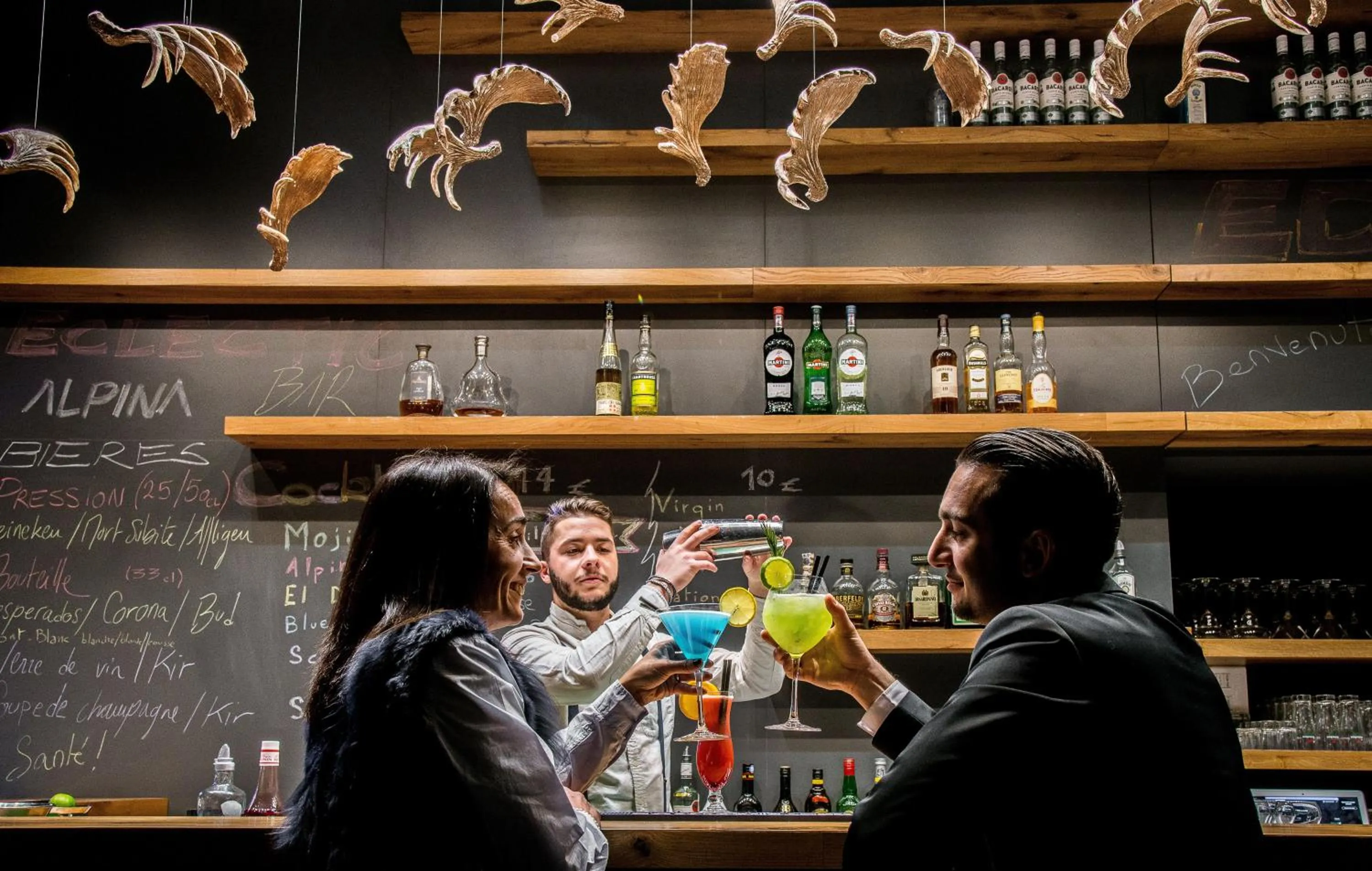 Lounge or bar in Alpina Eclectic Hotel