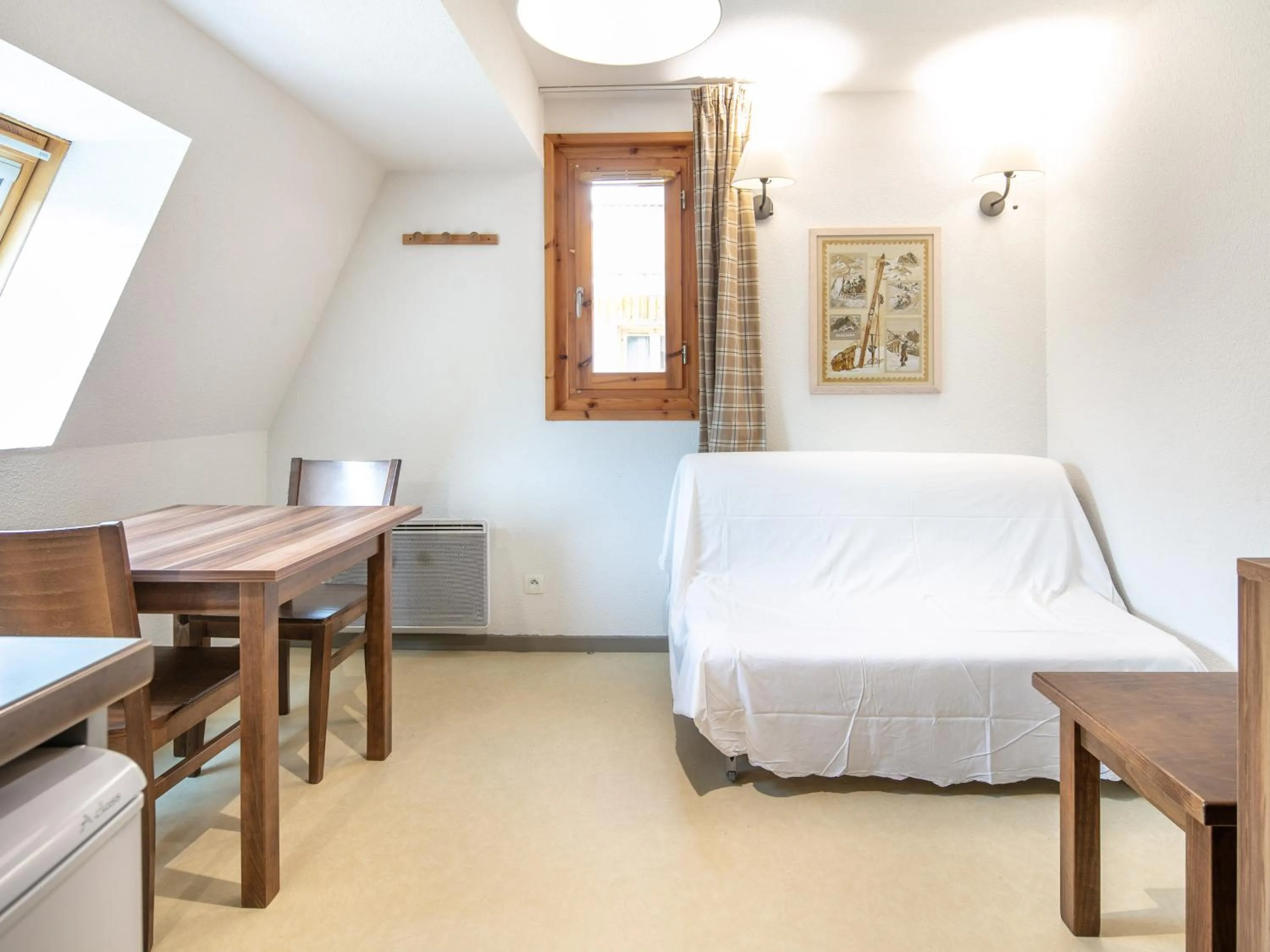 Living room, Bed in Vacancéole - Les Gentianes