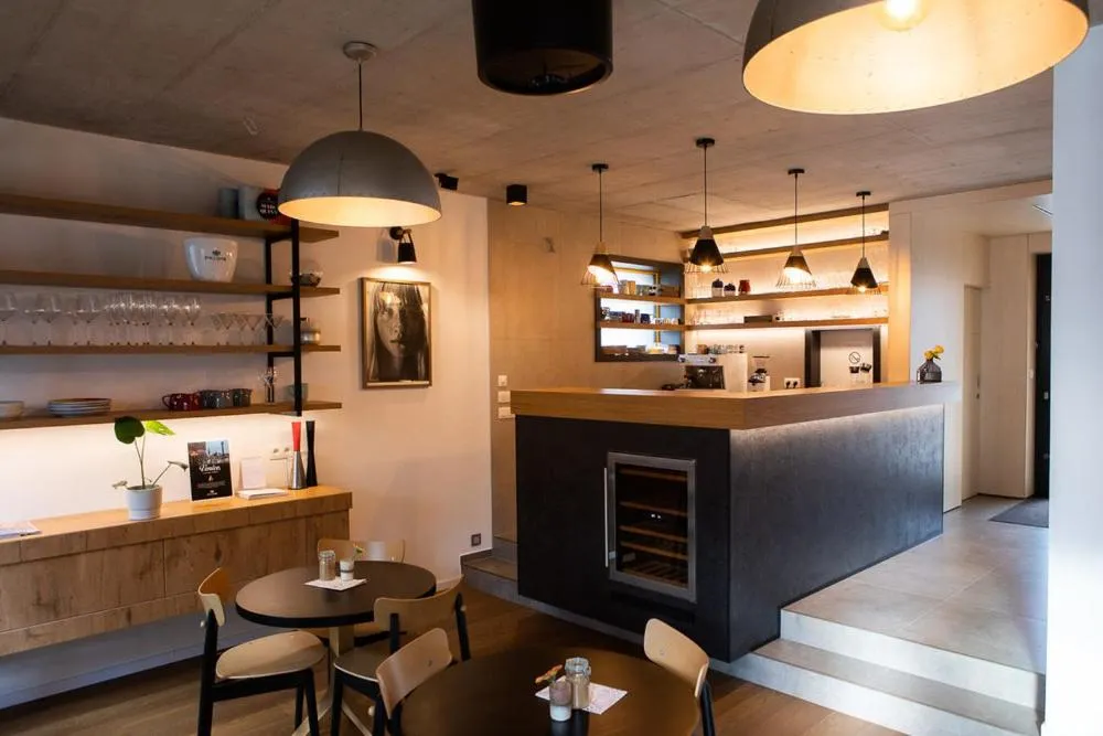 Seating area in VIGEO lounge b&b coffee