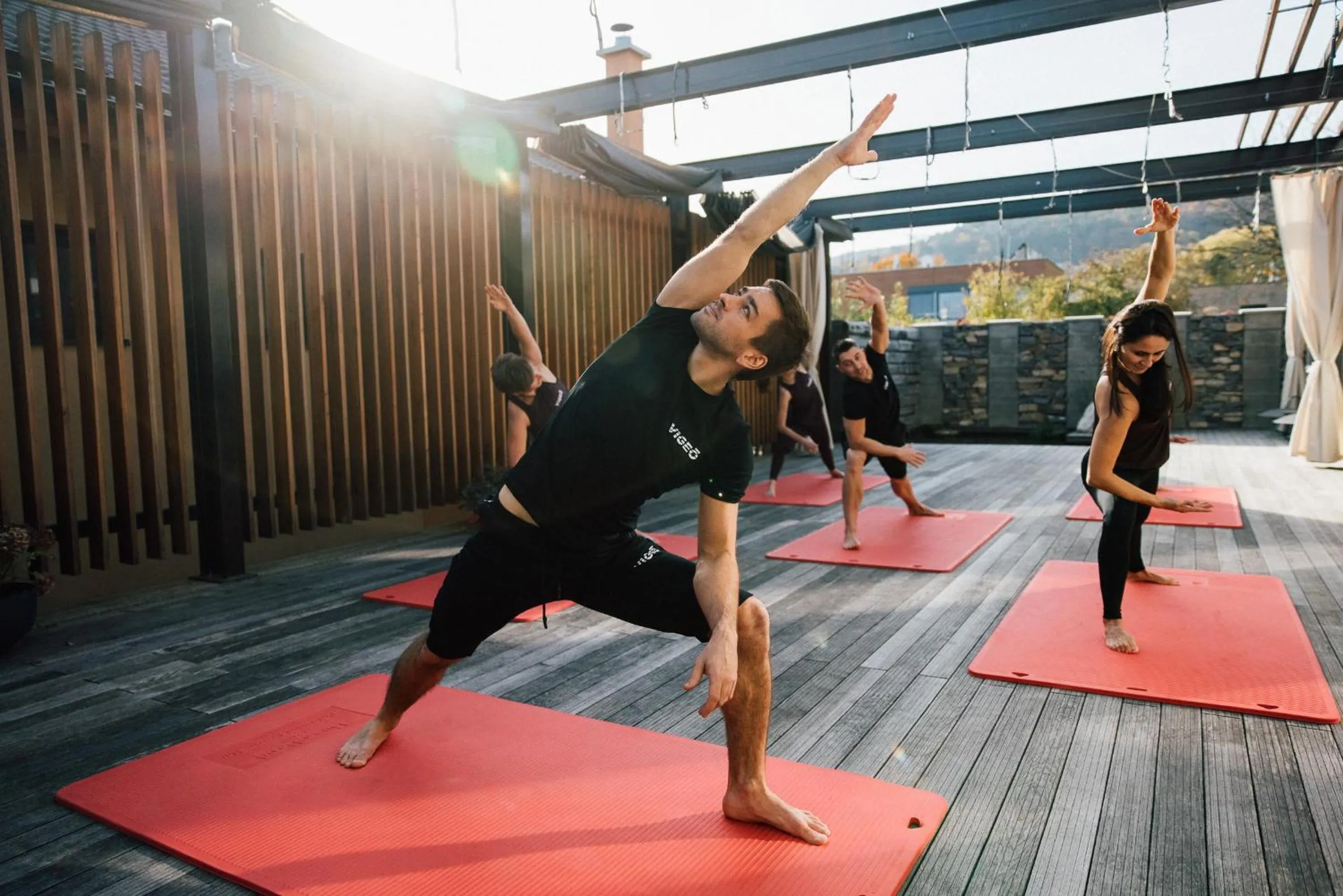 Balcony/Terrace in VIGEO lounge b&b coffee
