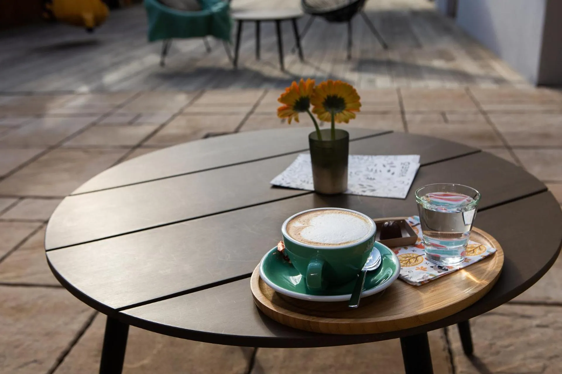 Balcony/Terrace in VIGEO lounge b&b coffee