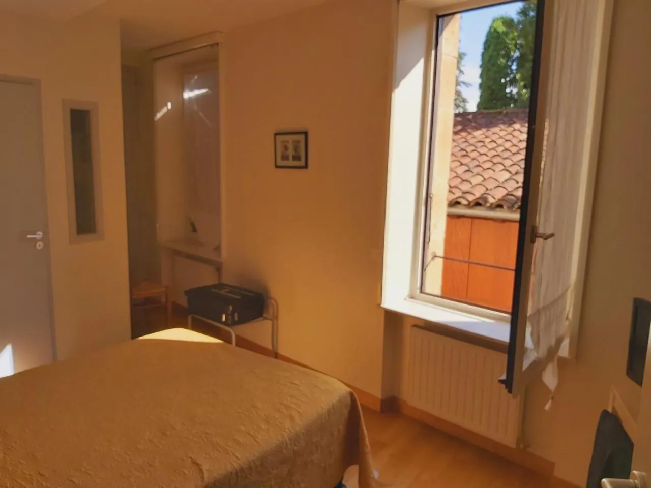 Bed in Le Relais de la Tour