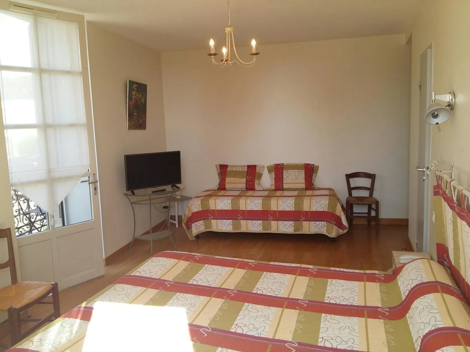 Bed in Le Relais de la Tour