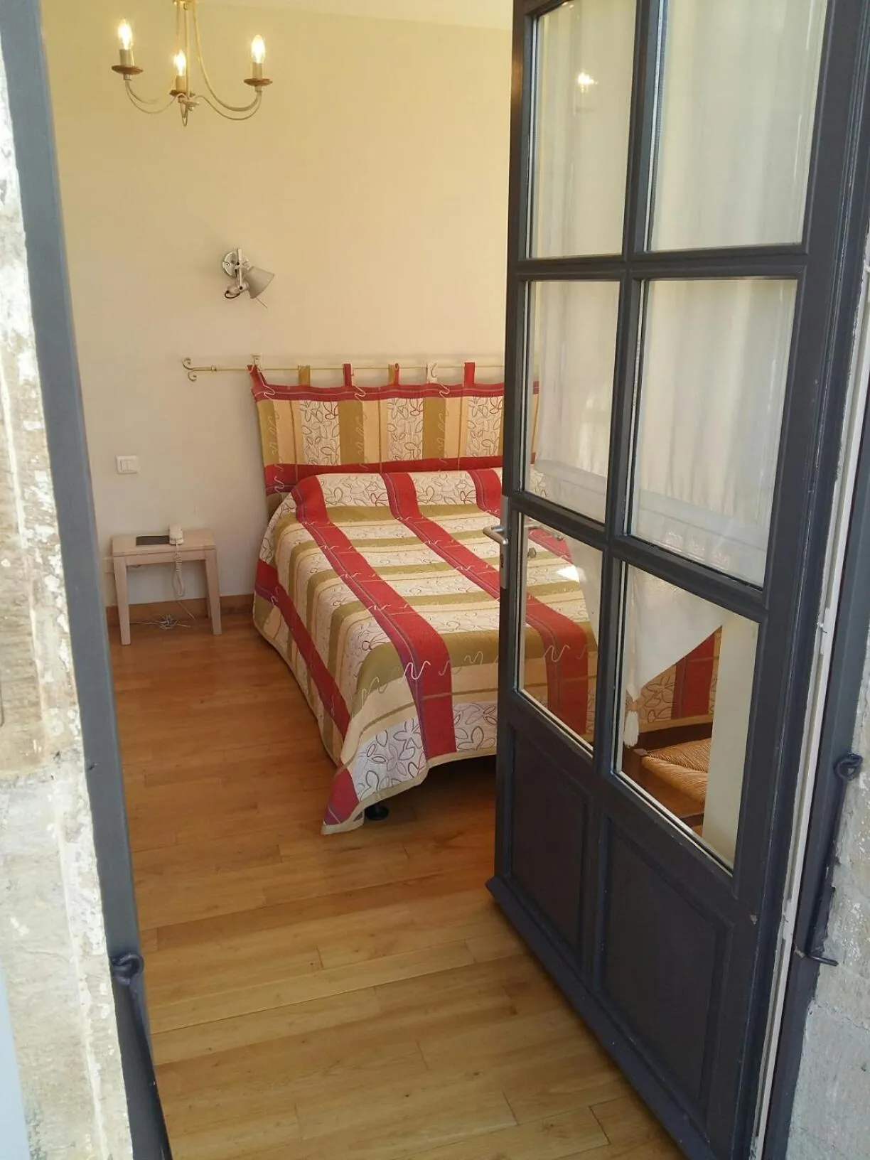 Bed in Le Relais de la Tour