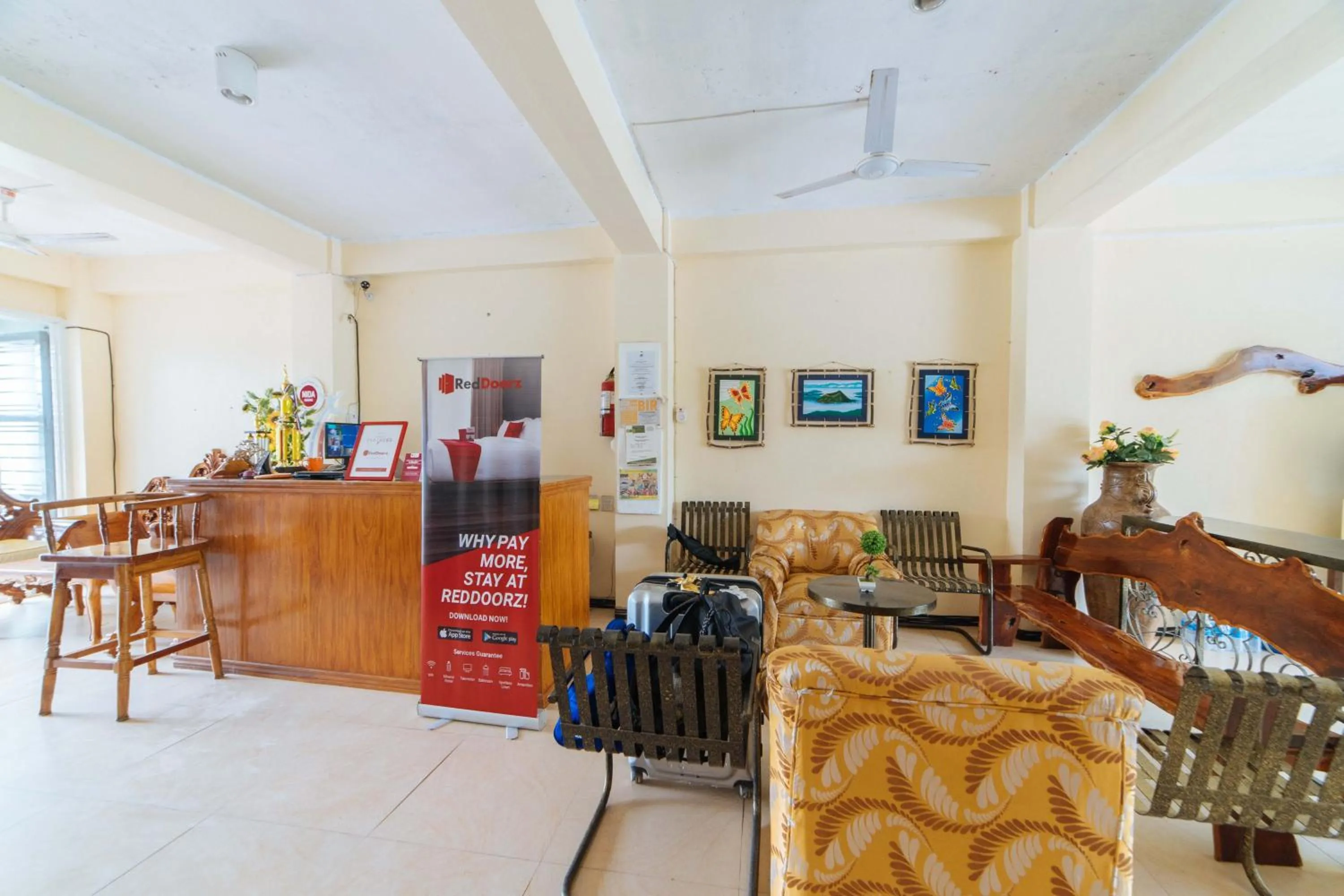 Lobby or reception in RedDoorz @ Old Buswang Road