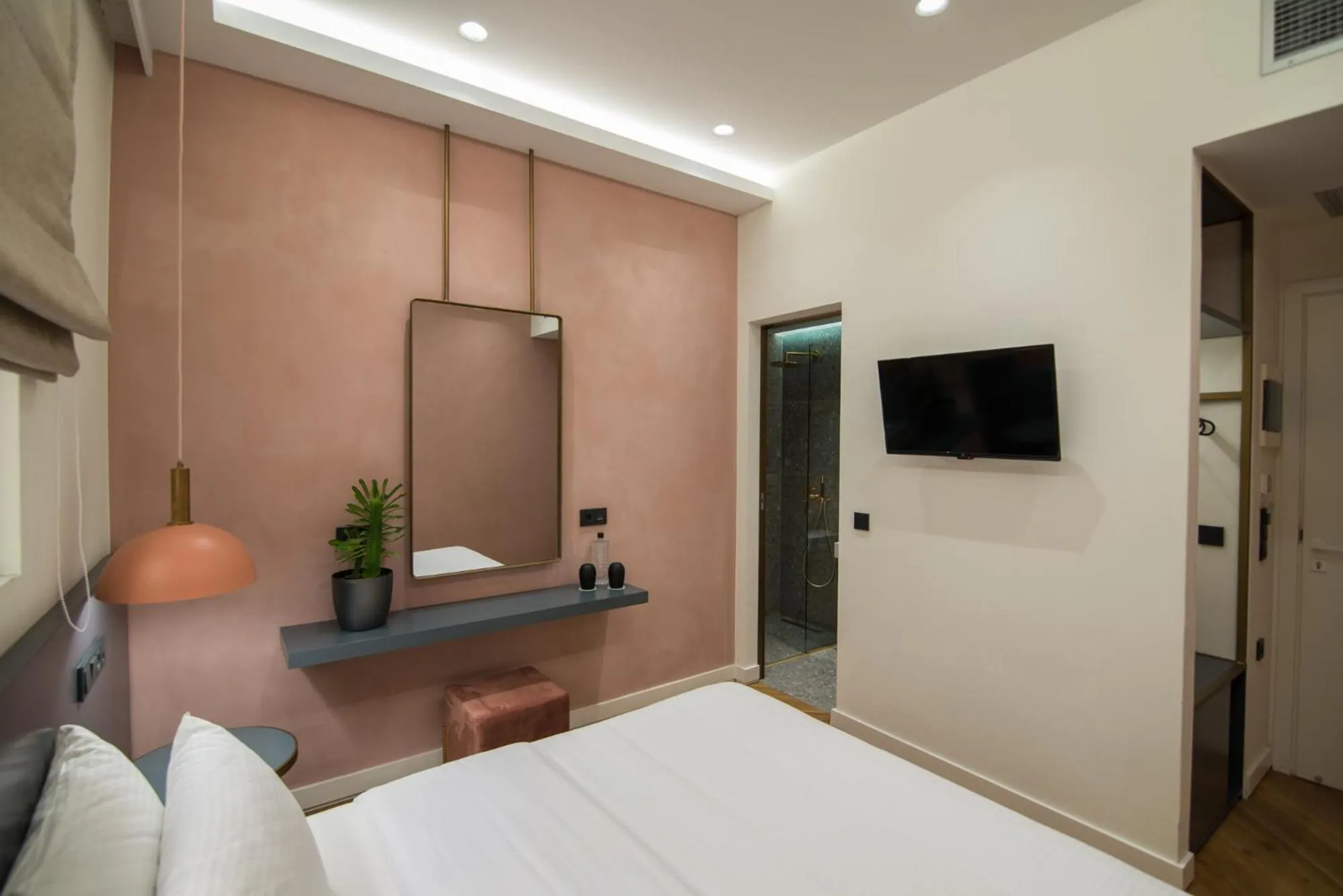 TV and multimedia, Bed in Ederlezi Zoubourlou Aparthotel