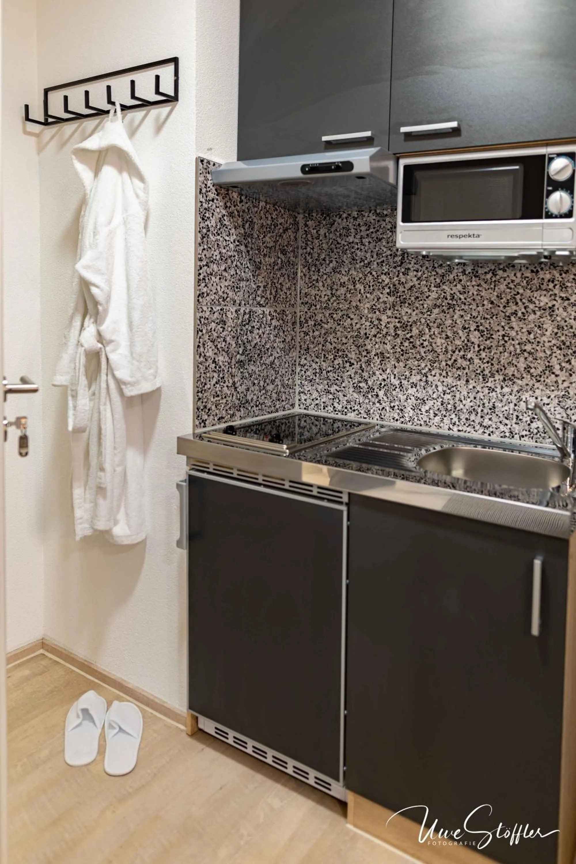 Kitchen or kitchenette in Sali Homes - GaesteHaus Lamm Obersulm