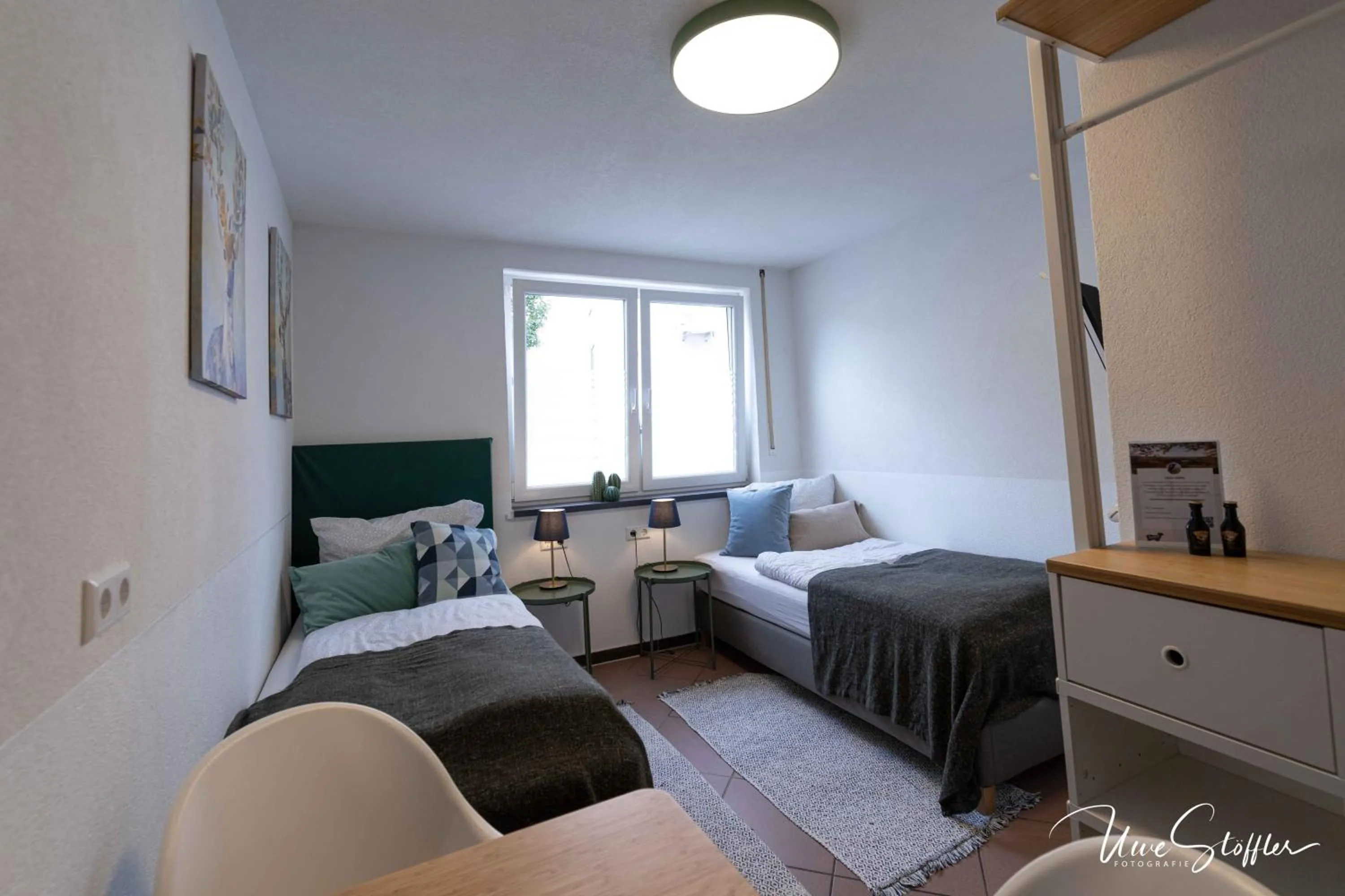 Bed in Sali Homes - GaesteHaus Lamm Obersulm