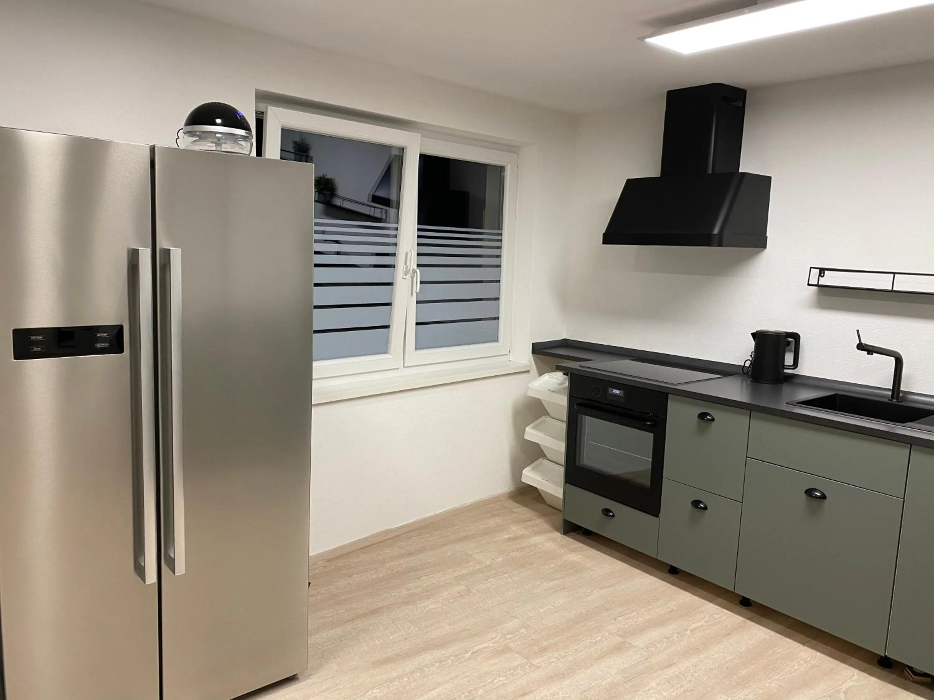 Kitchen or kitchenette in Sali Homes - GaesteHaus Lamm Obersulm