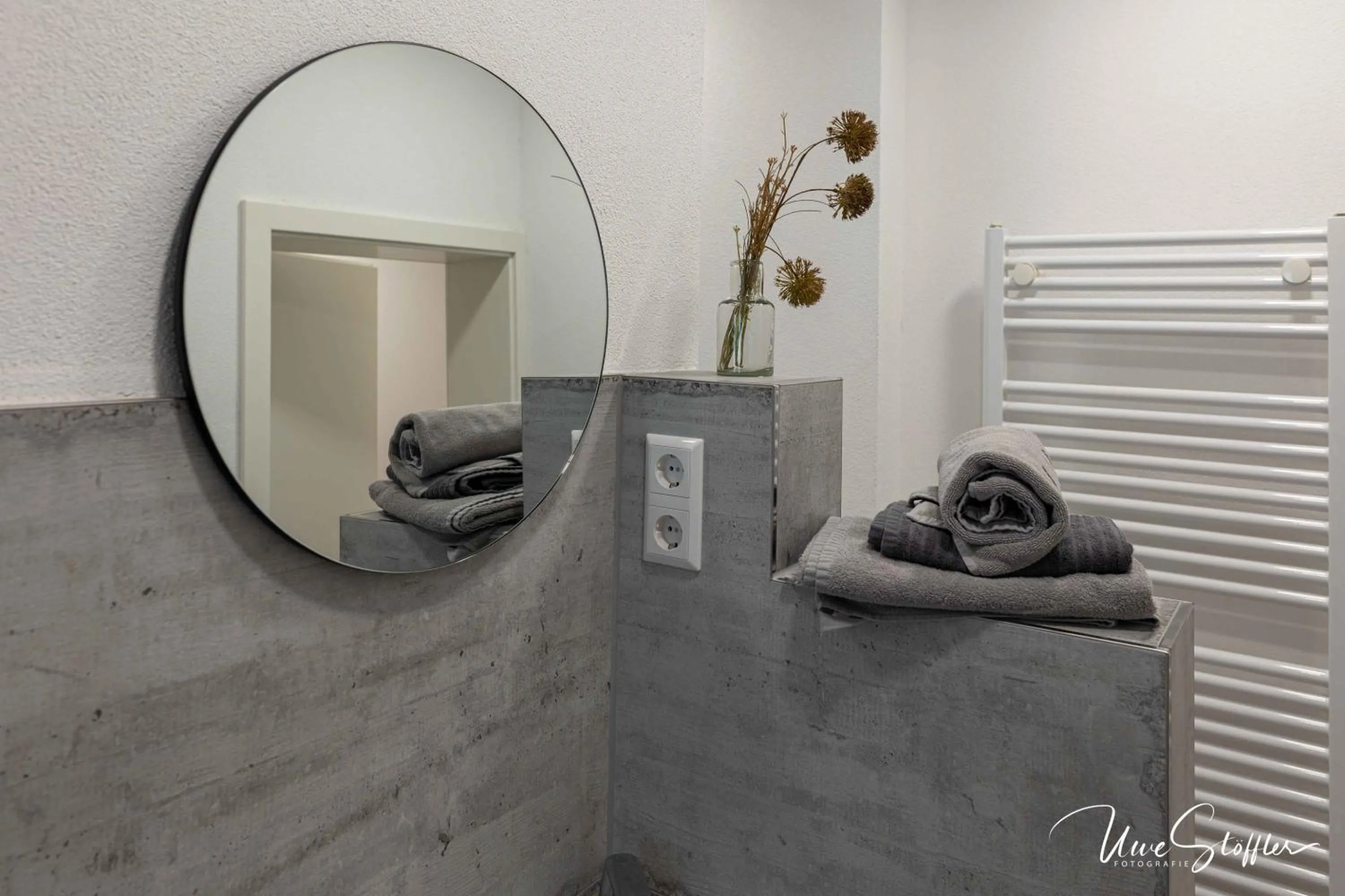 Bathroom in Sali Homes - GaesteHaus Lamm Obersulm