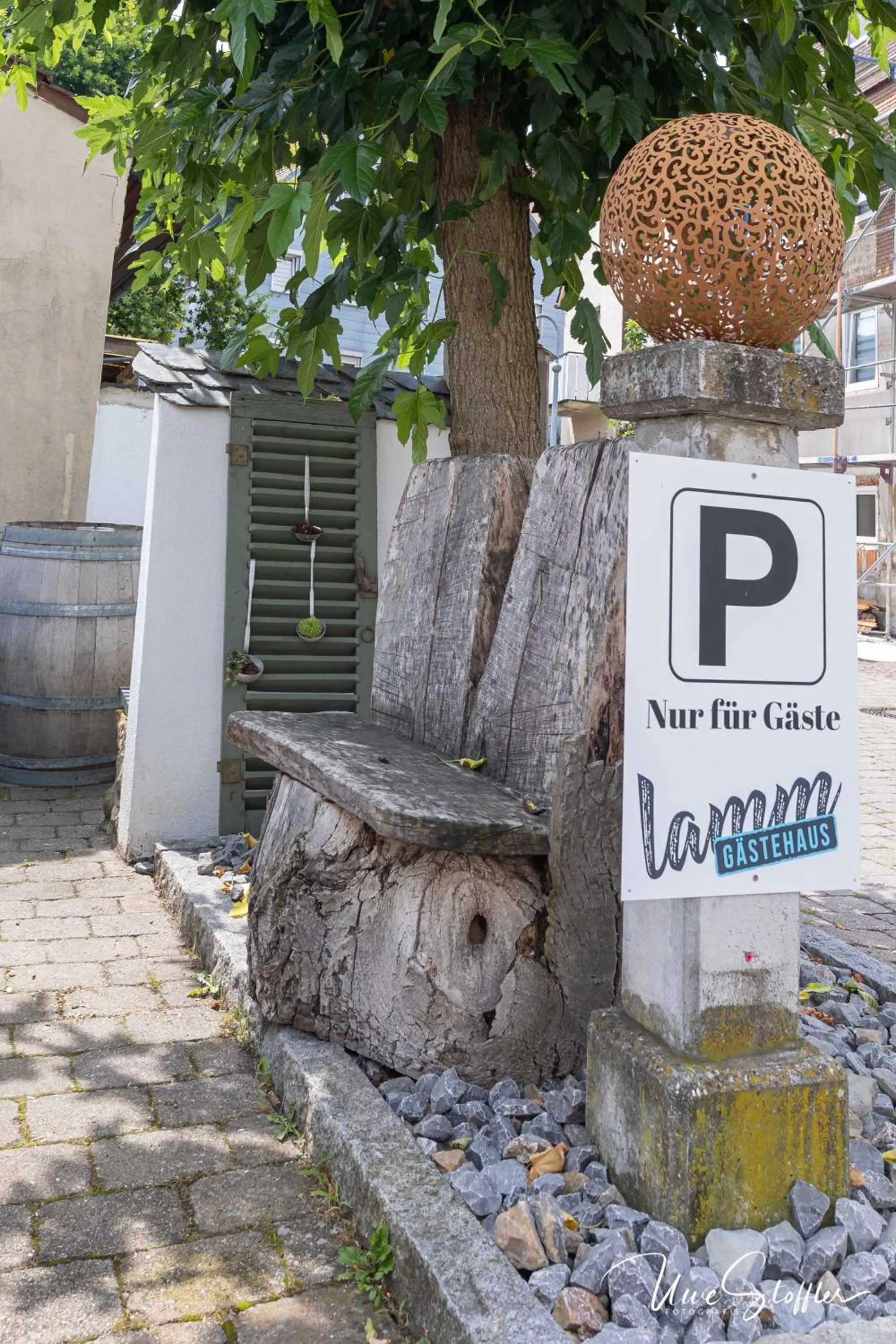 Parking in Sali Homes - GaesteHaus Lamm Obersulm