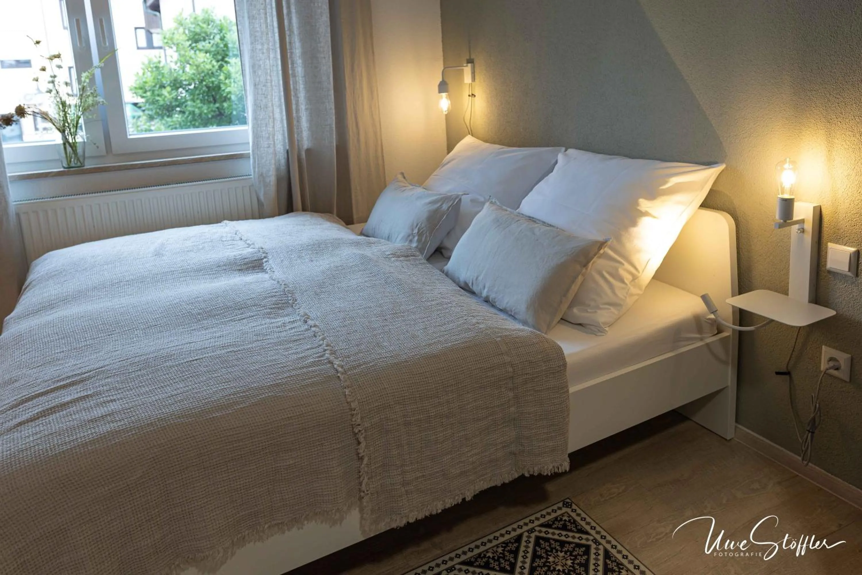 Bed in Sali Homes - GaesteHaus Lamm Obersulm