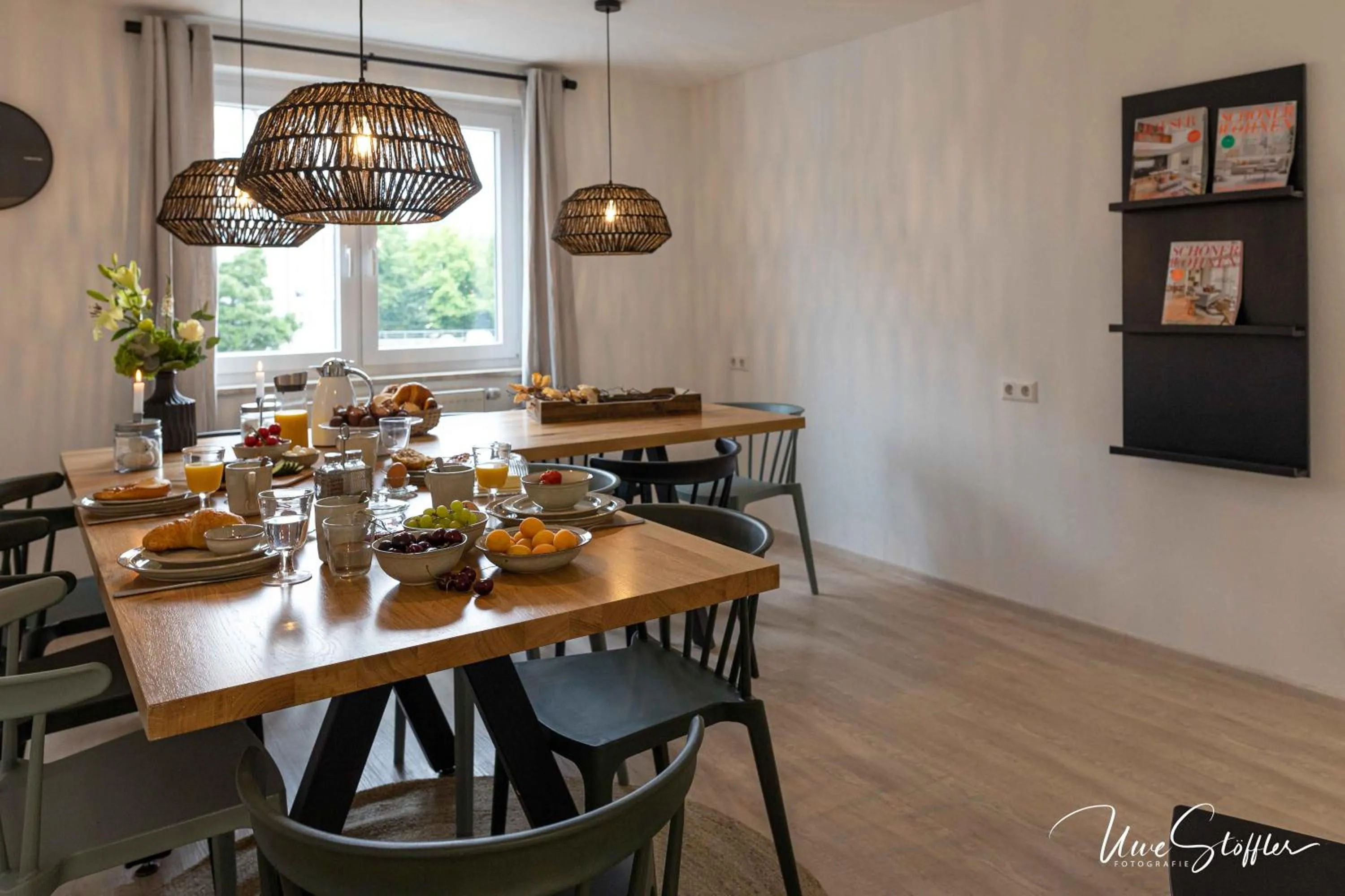 Dining area in Sali Homes - GaesteHaus Lamm Obersulm