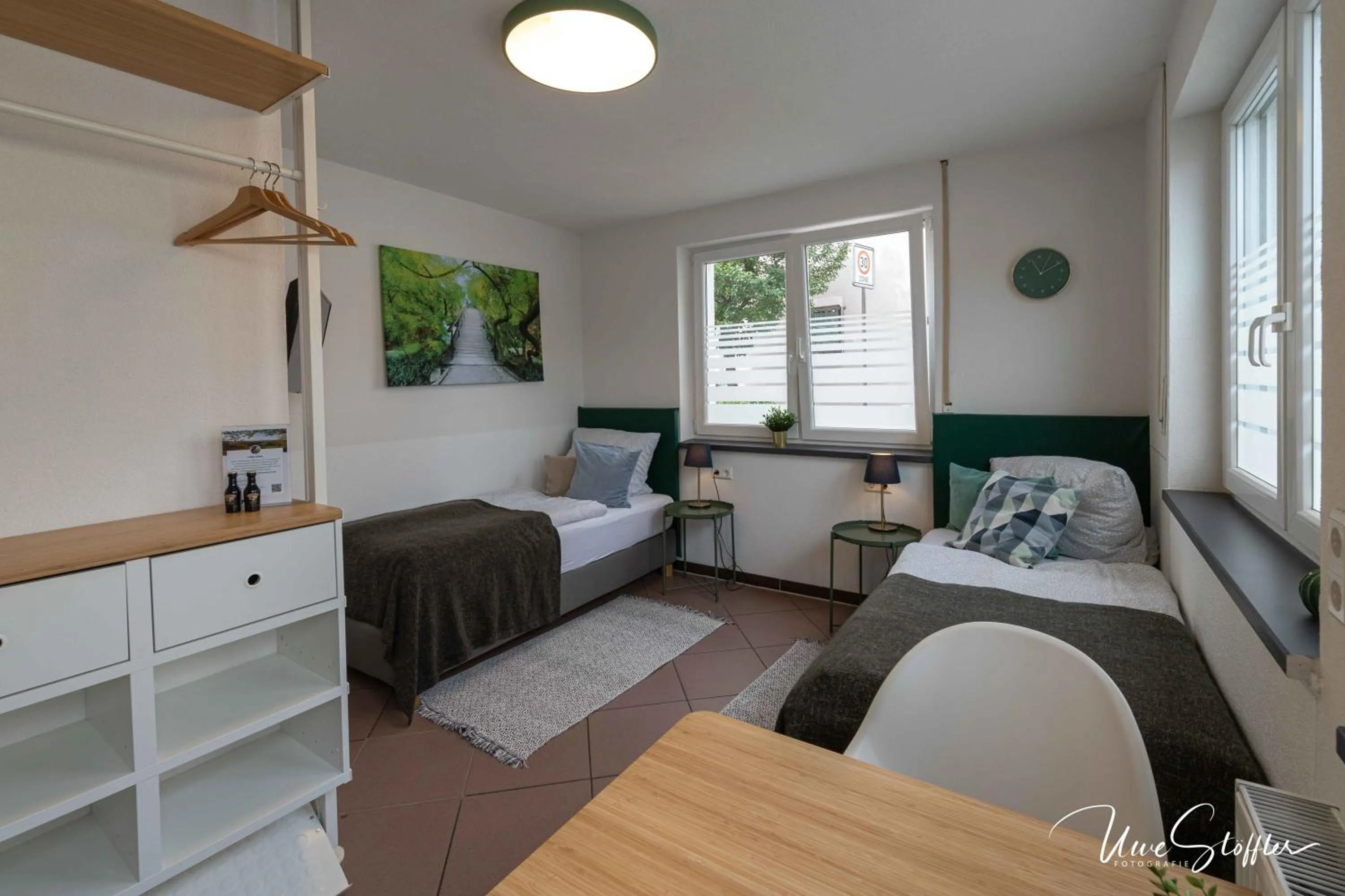 Photo of the whole room, Bed in Sali Homes - GaesteHaus Lamm Obersulm