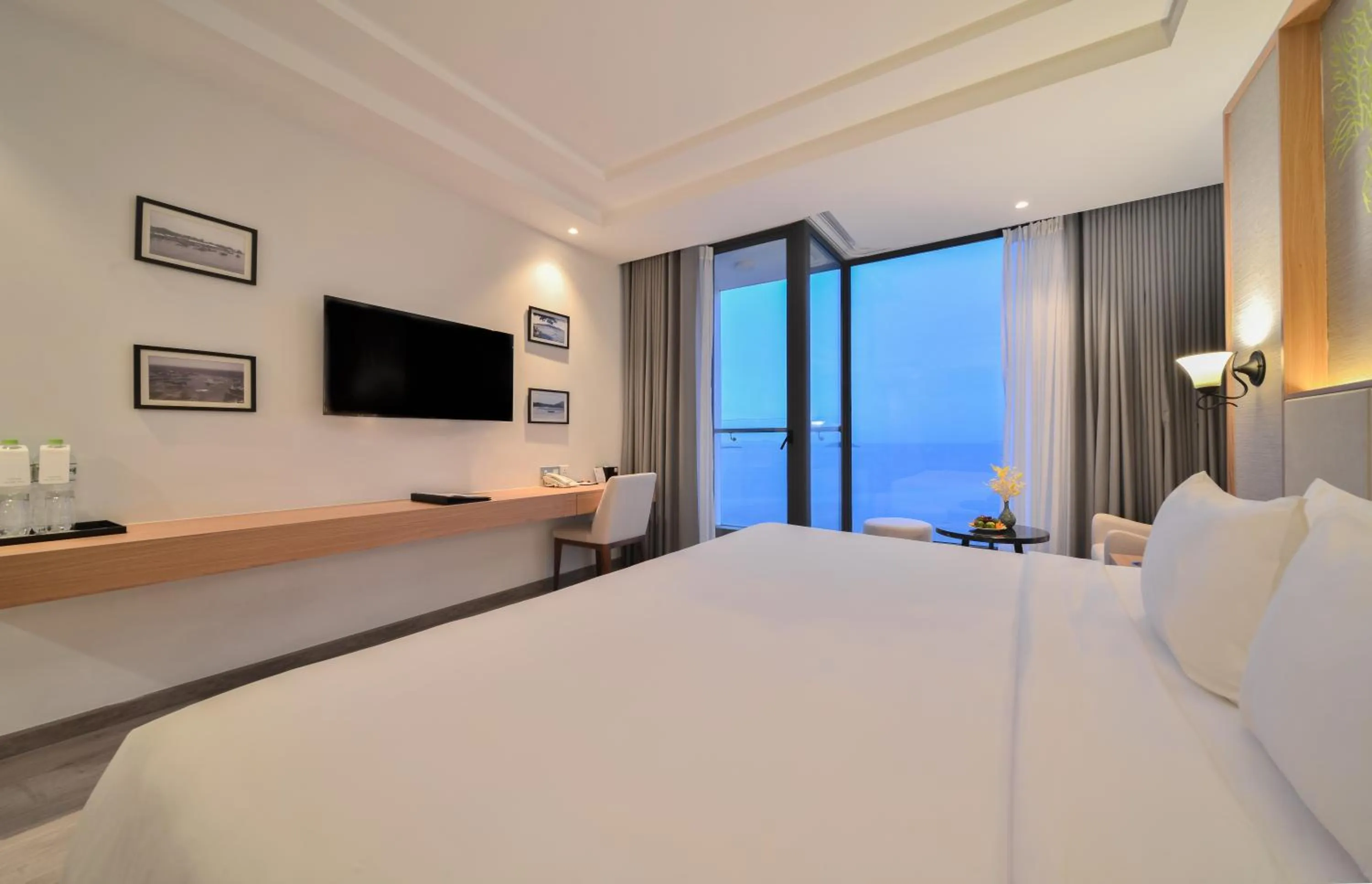 Bed in Navada Beach Hotel