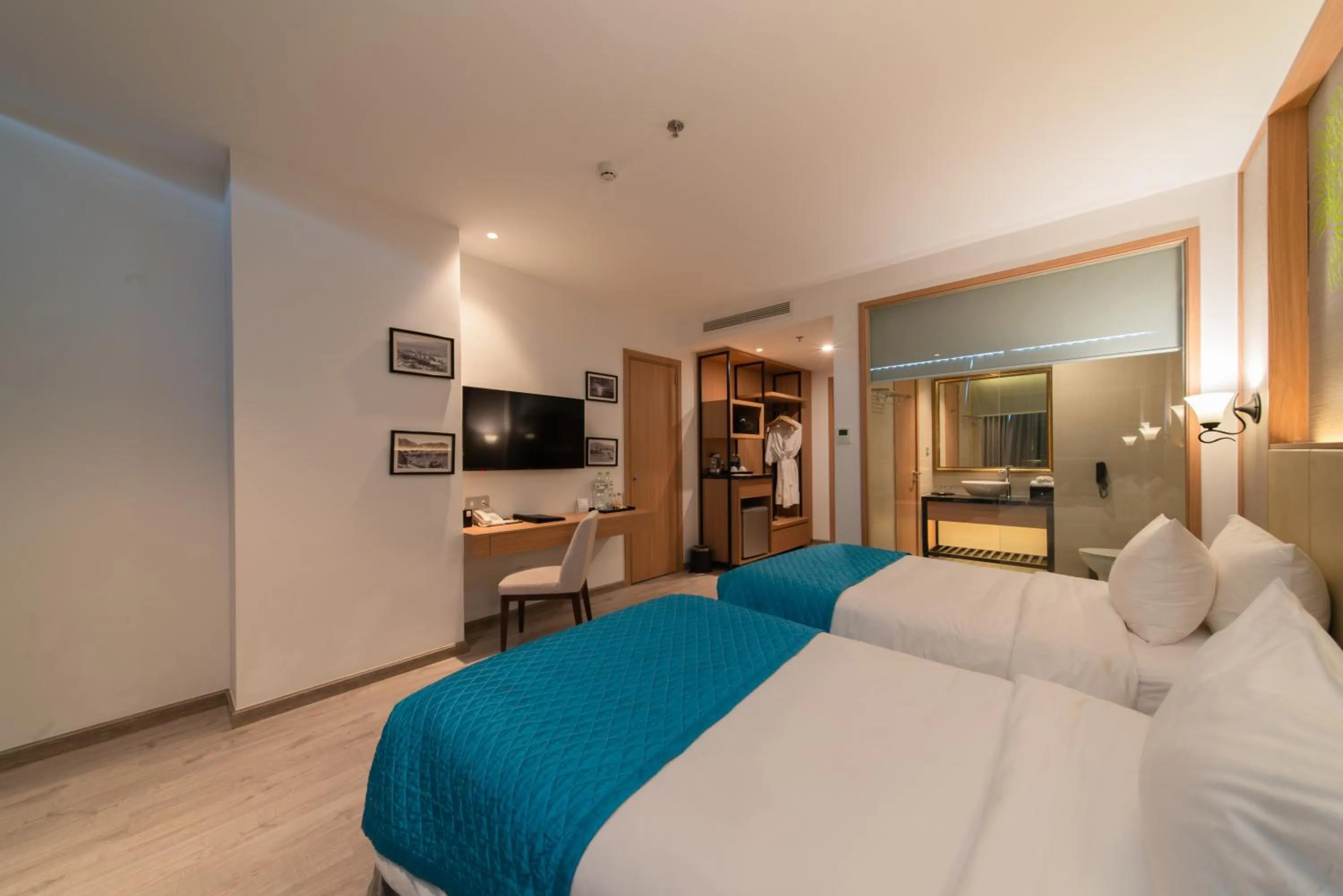 TV and multimedia, Bed in Navada Beach Hotel