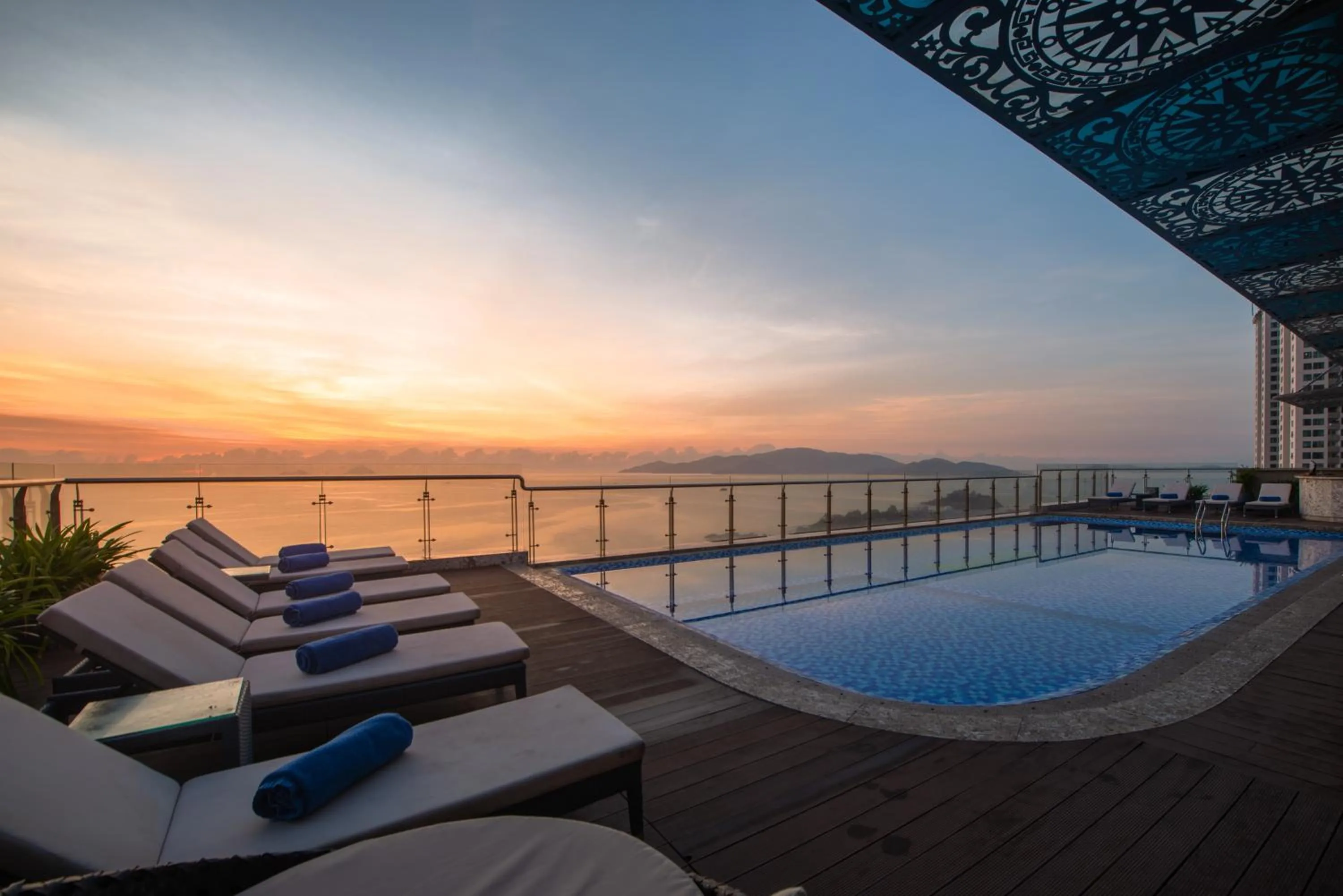 Swimming pool in Navada Beach Hotel