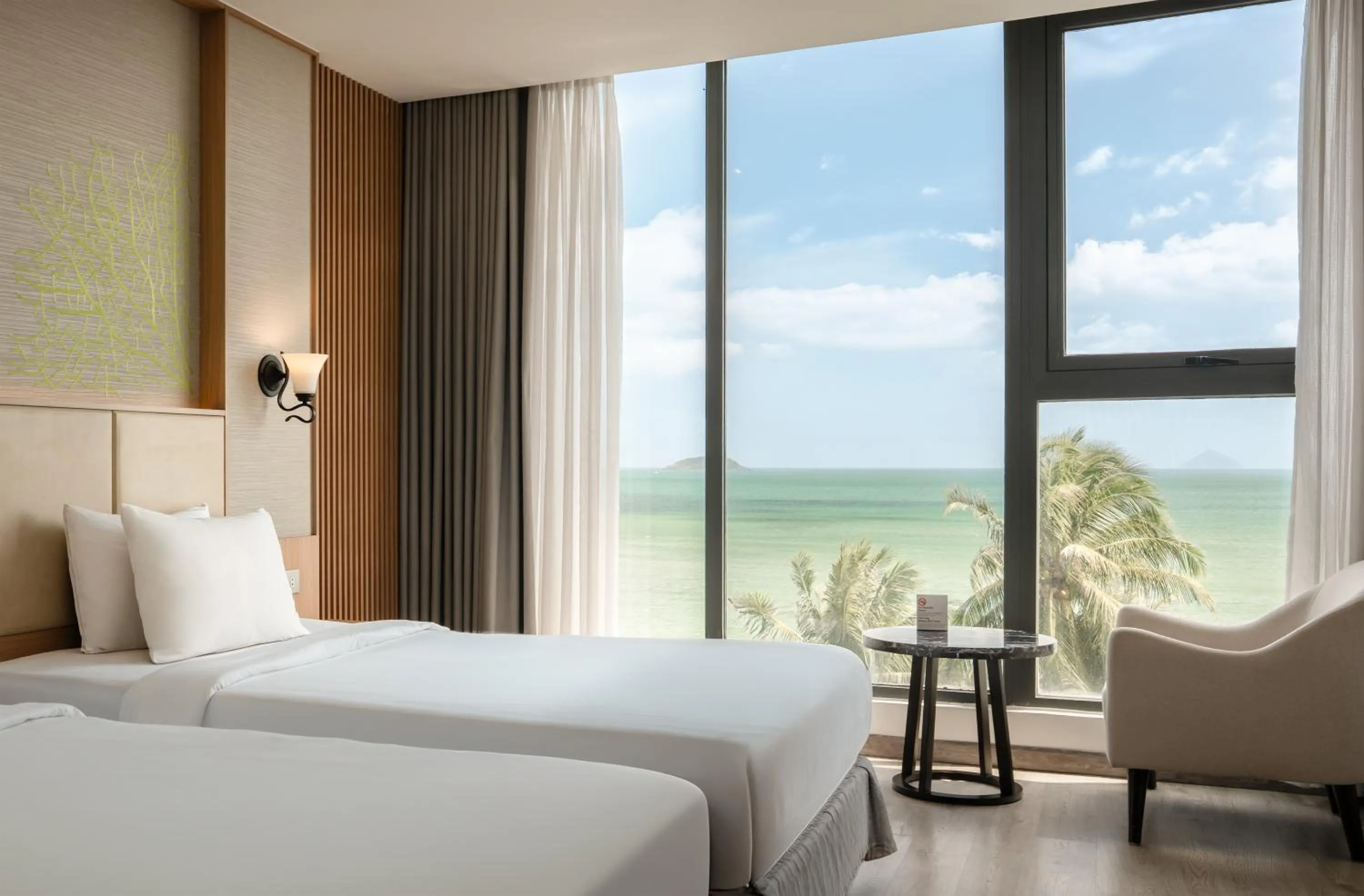 Bed in Navada Beach Hotel