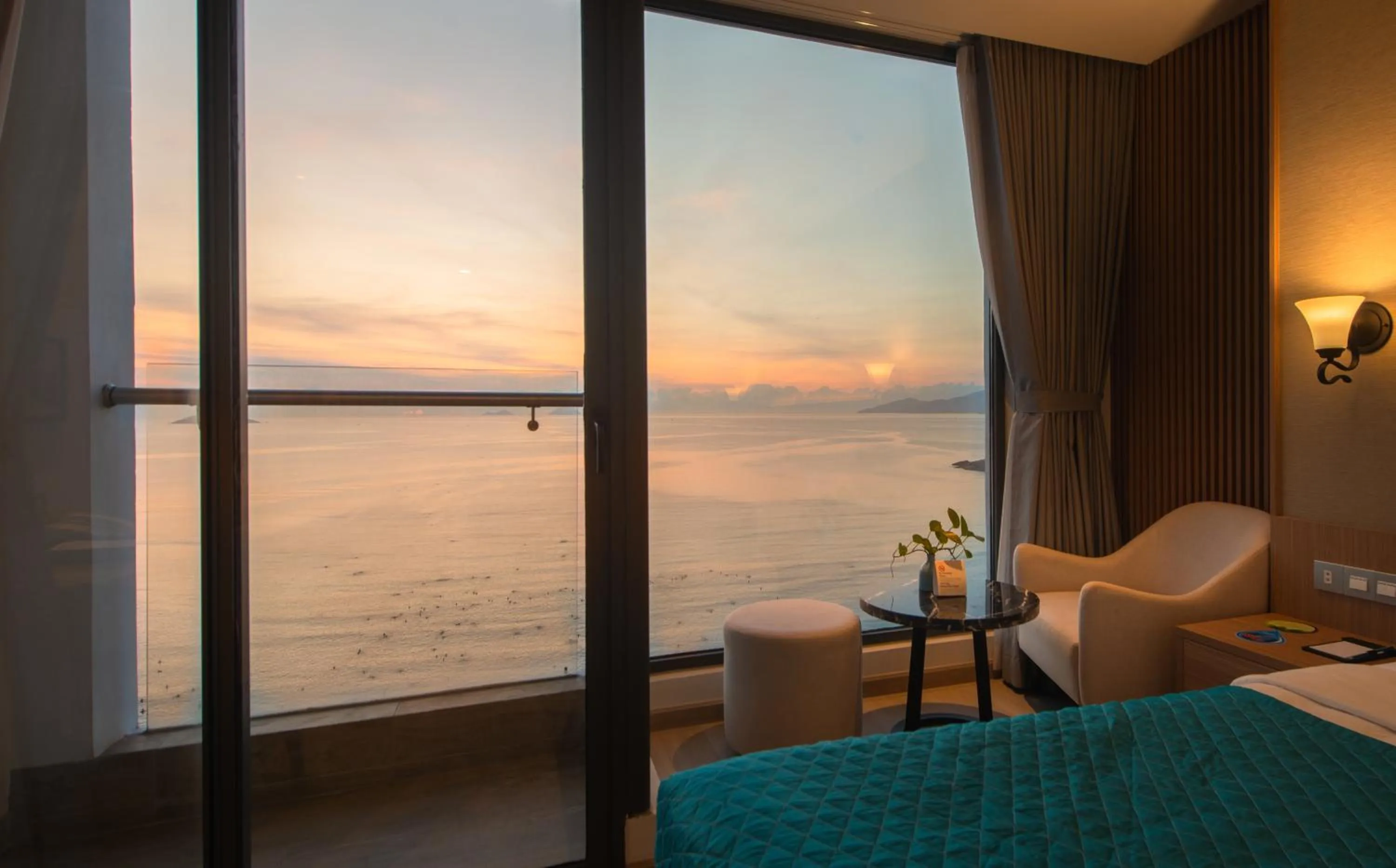 Sea view, Bed in Navada Beach Hotel