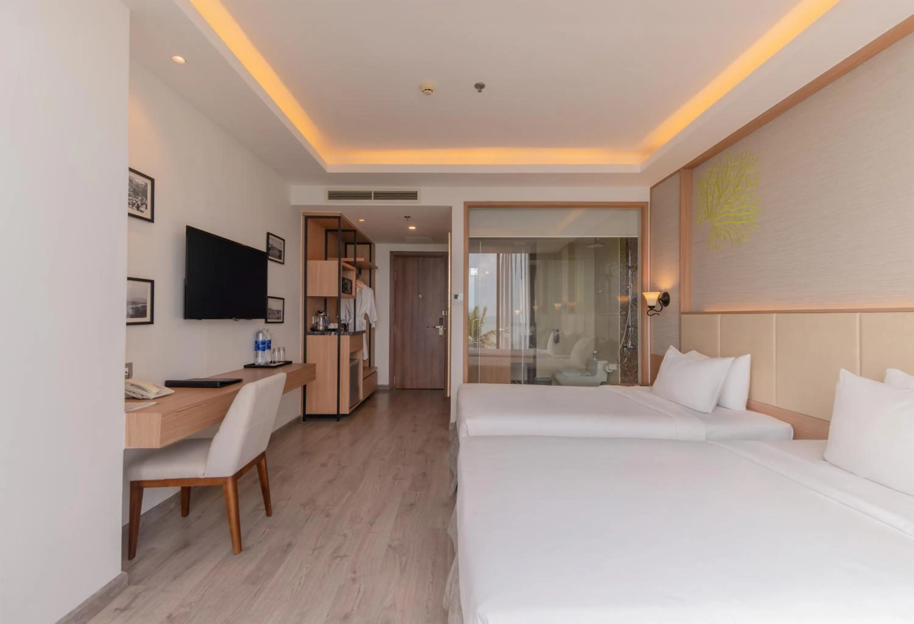 Bed in Navada Beach Hotel